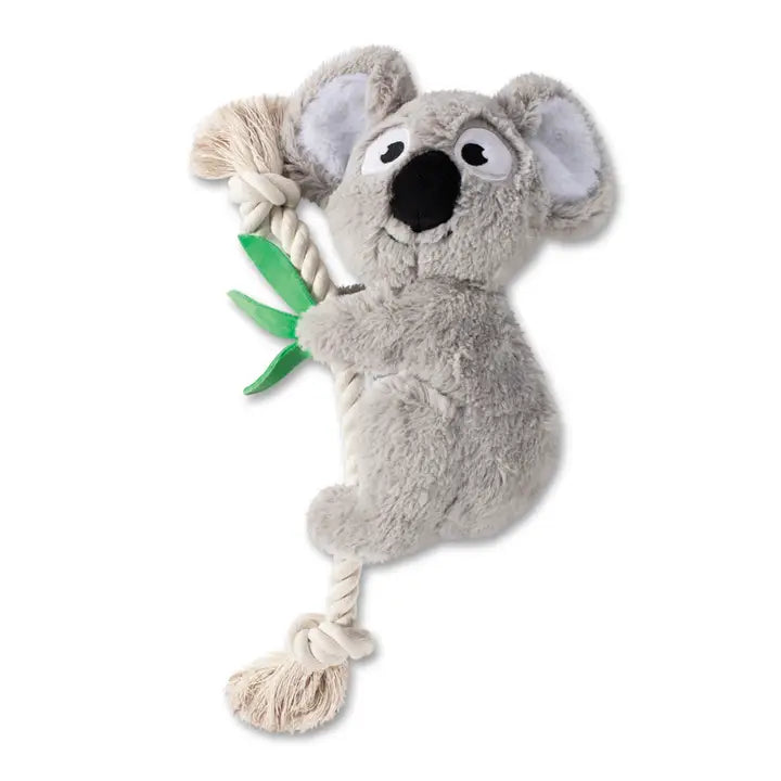 Koala Plush Rope Dog Toy