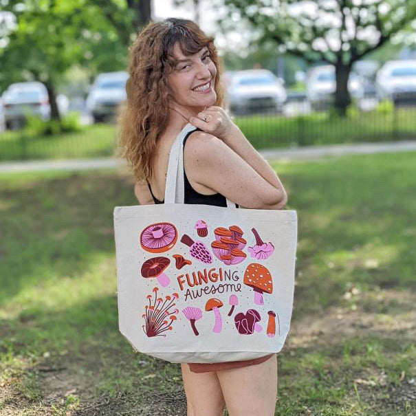 Mushroom Tote Bag