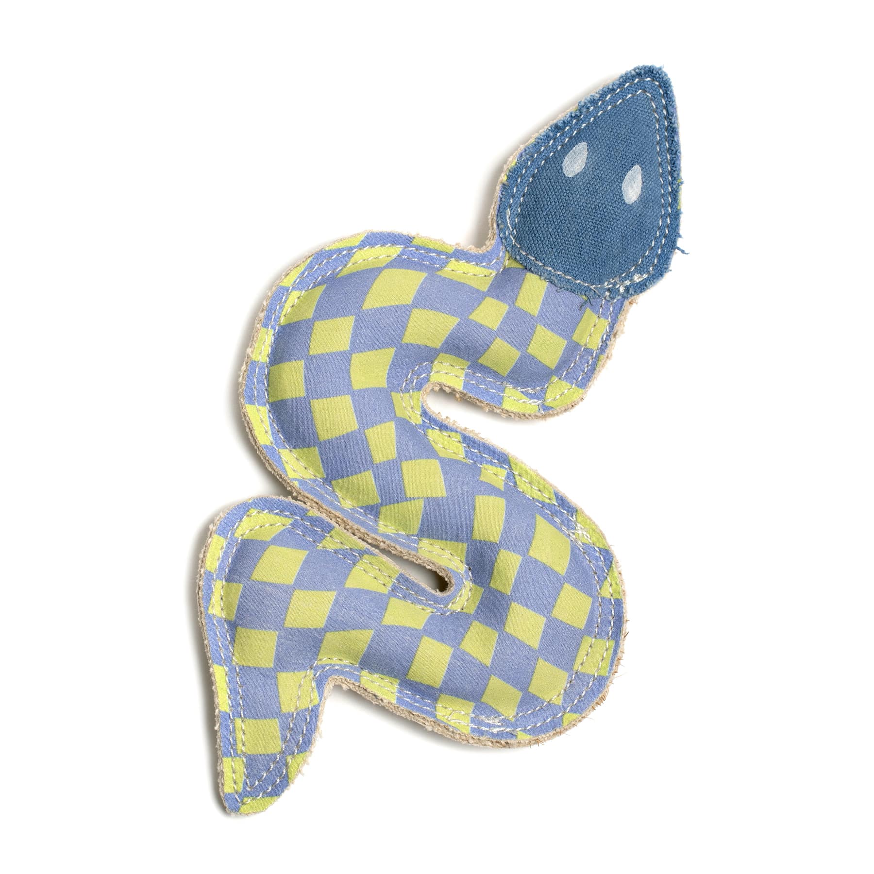 Canvas Sidewinder Dog Toy