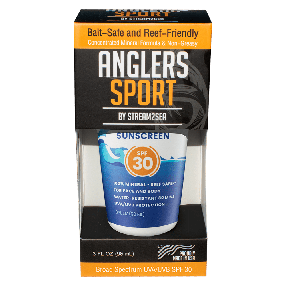 Anglers Sport Mineral Sunscreen, SPF 30