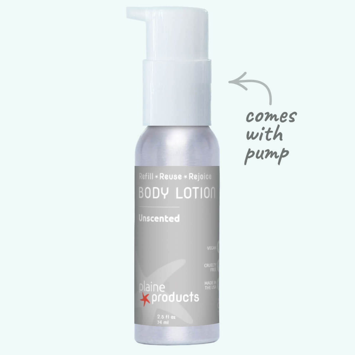 Refillable Body Lotion