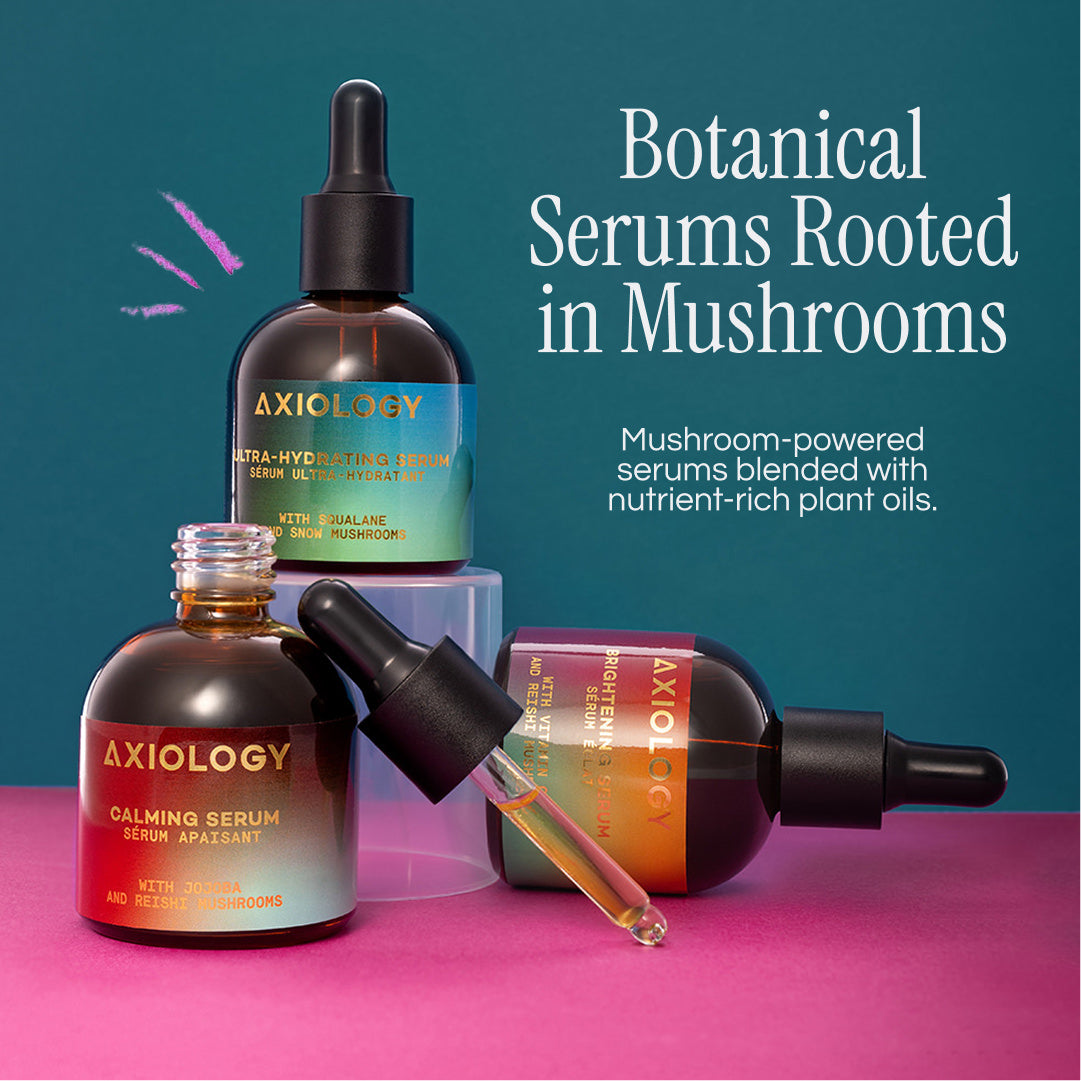 Axiology Calming Serum - Soothing Face Serum with Reishi Mushroom