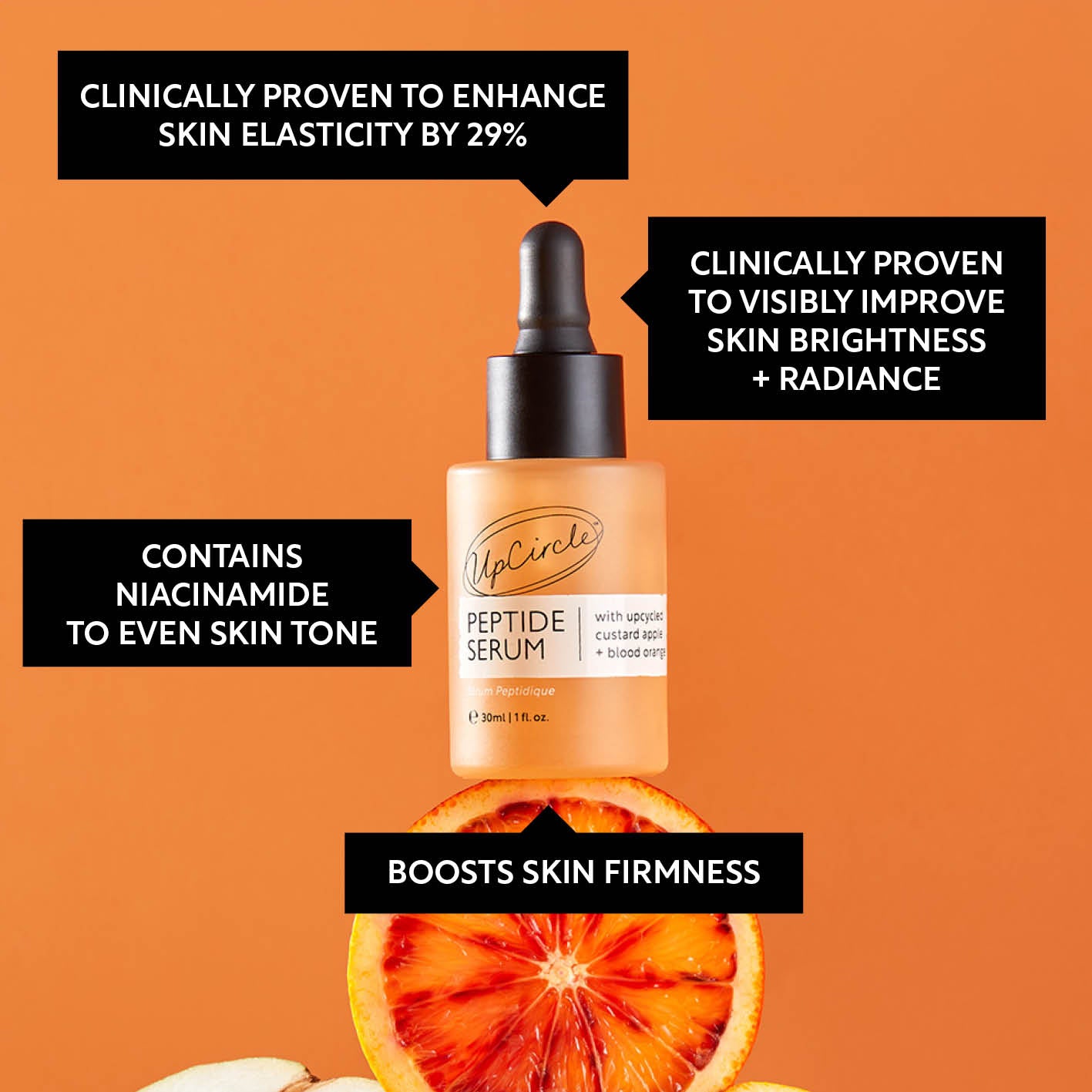 Peptide Serum with Custard Apple + Blood Orange