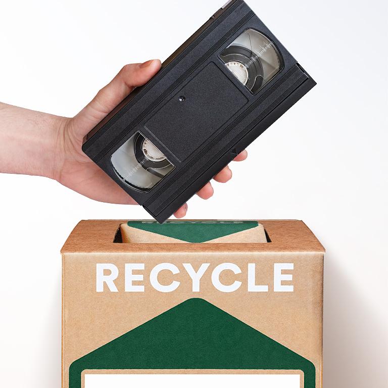 VHS Tapes - TerraCycle, TerraCycle, Recycling Box