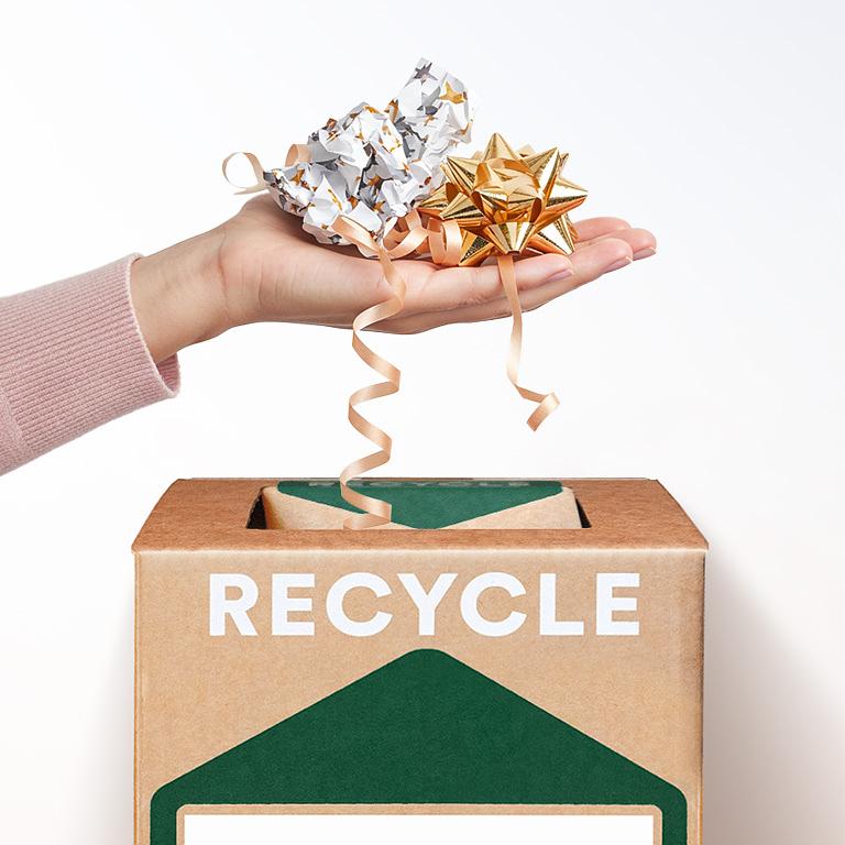 Wrapping Paper and Gift Waste - TerraCycle, Recycling Box