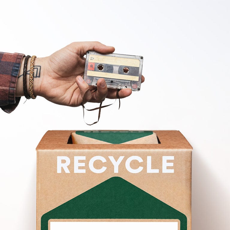 Cassette Tapes - TerraCycle, Recycling Box