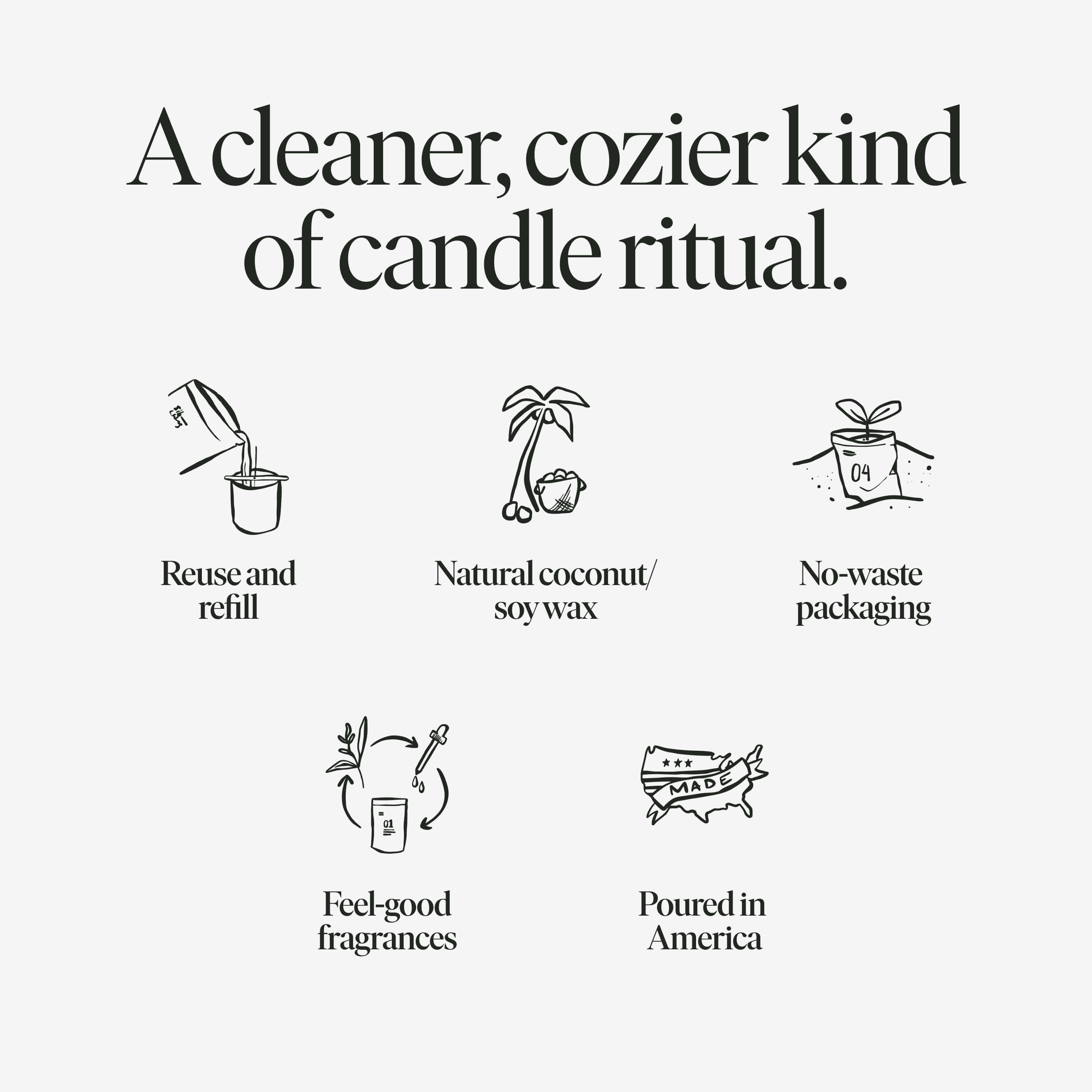 Refillable Candle Starter Set