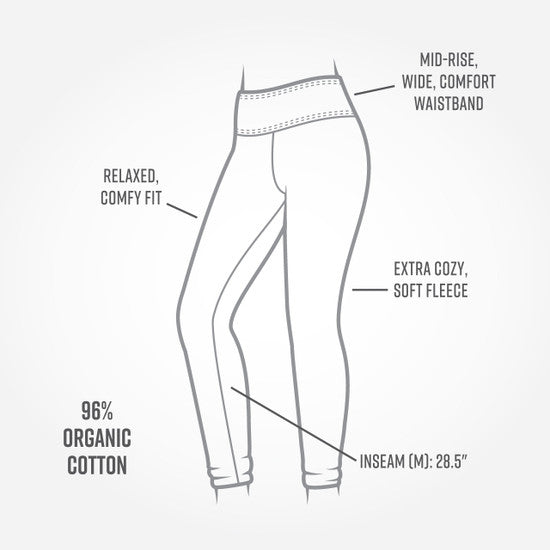 Organic Cotton - Fleece Leggings