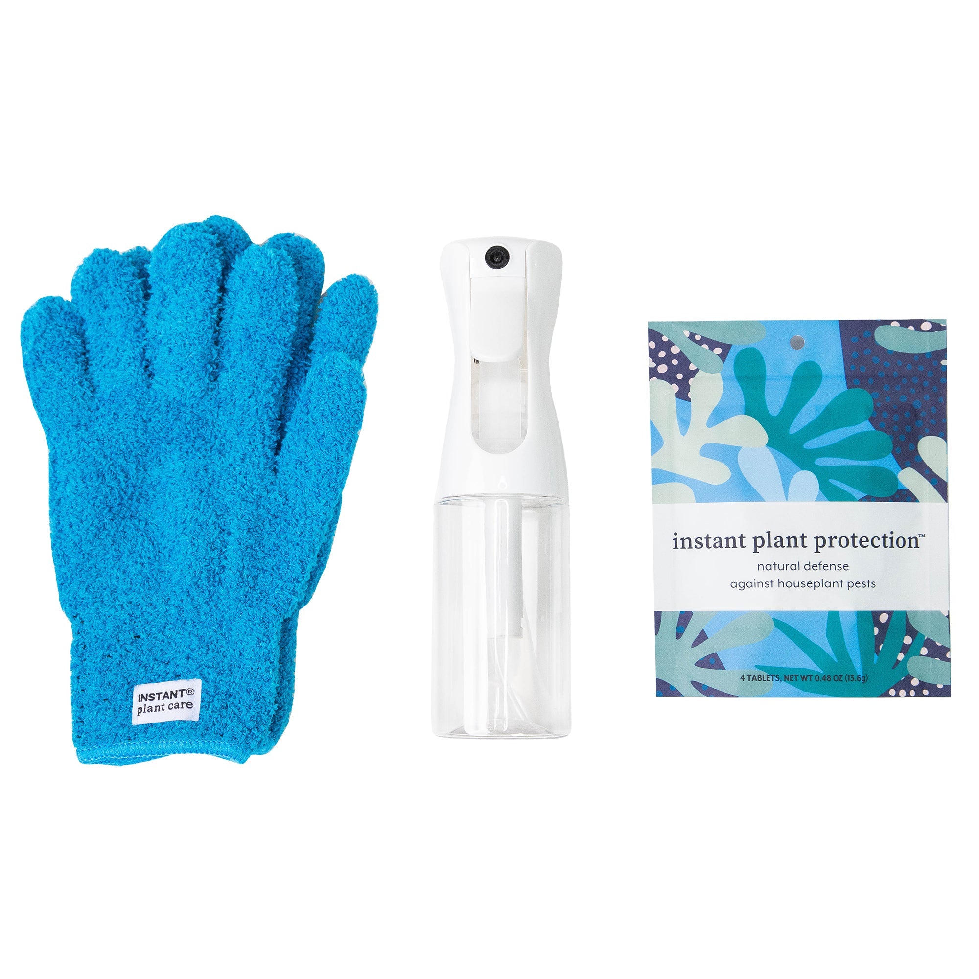 Houseplant DEFENSE Bundle - Natural Pest Control, Spray Bottle & Gloves