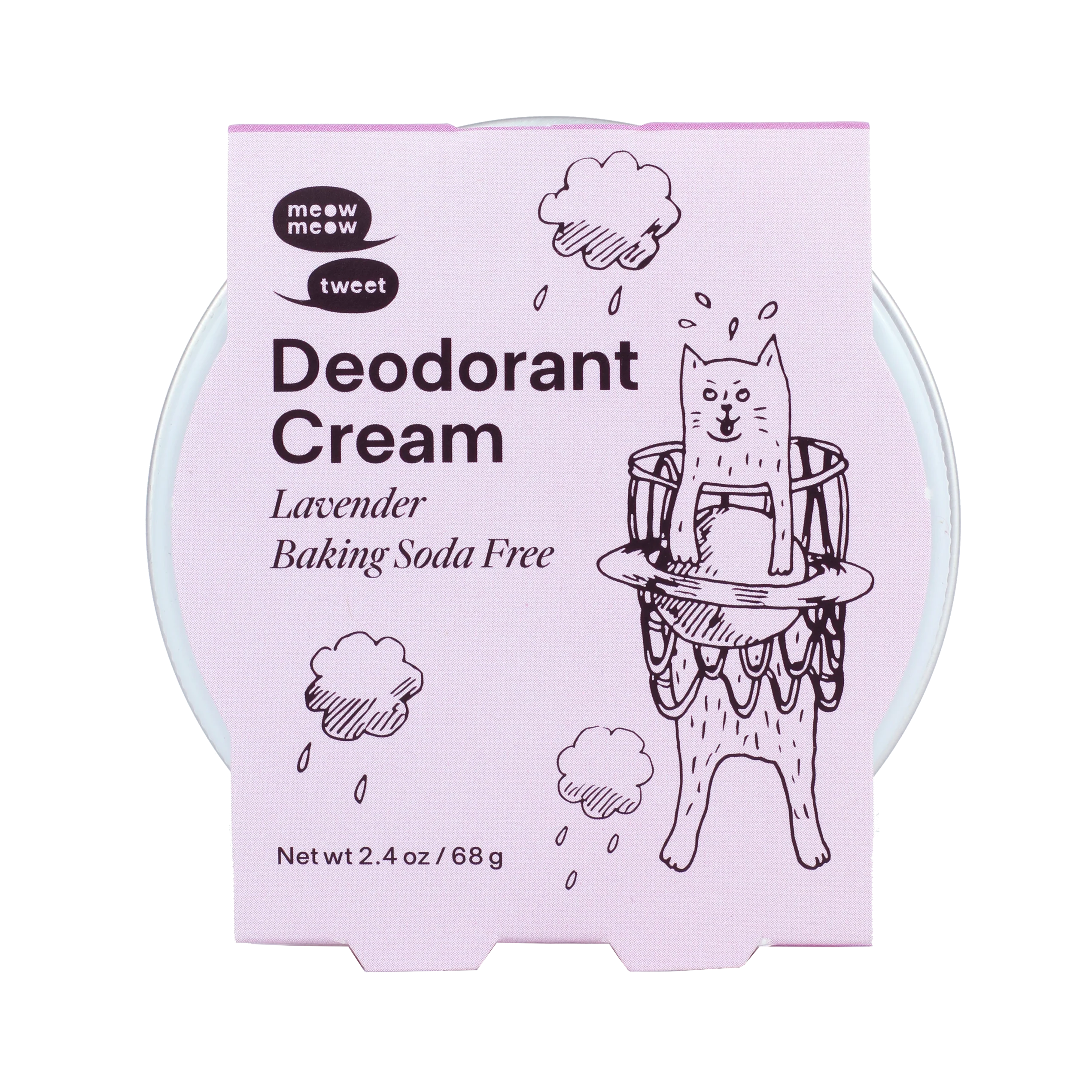 Baking Soda Free Zero Waste Deodorant Cream