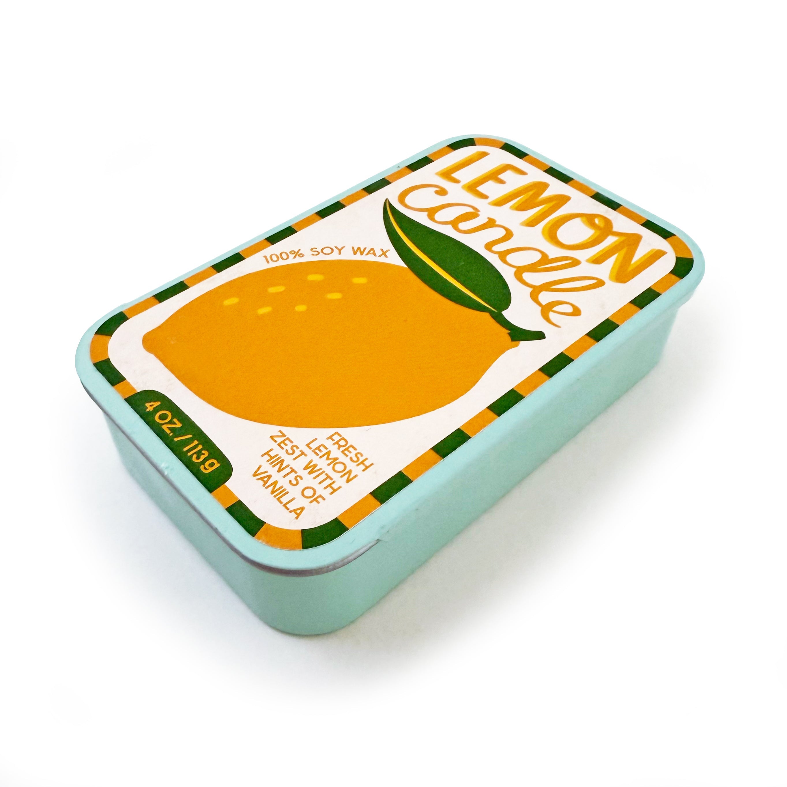 The Neighborgoods Lemon Candle - Soy Wax Sardine Tin