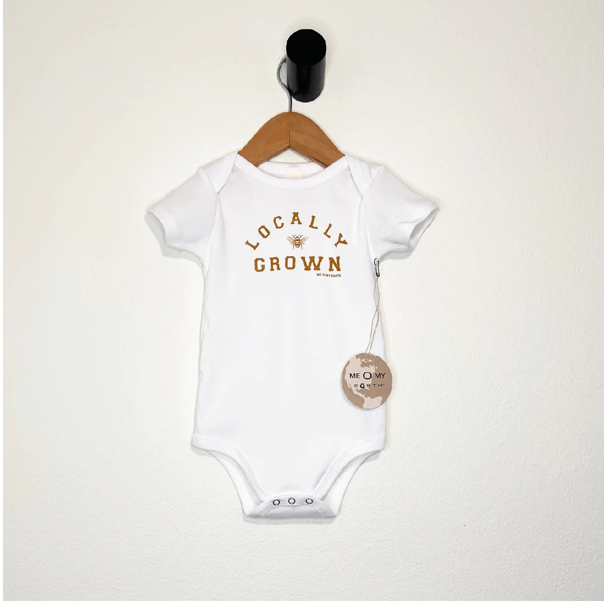 Locally Grown 100% Cotton Onesie