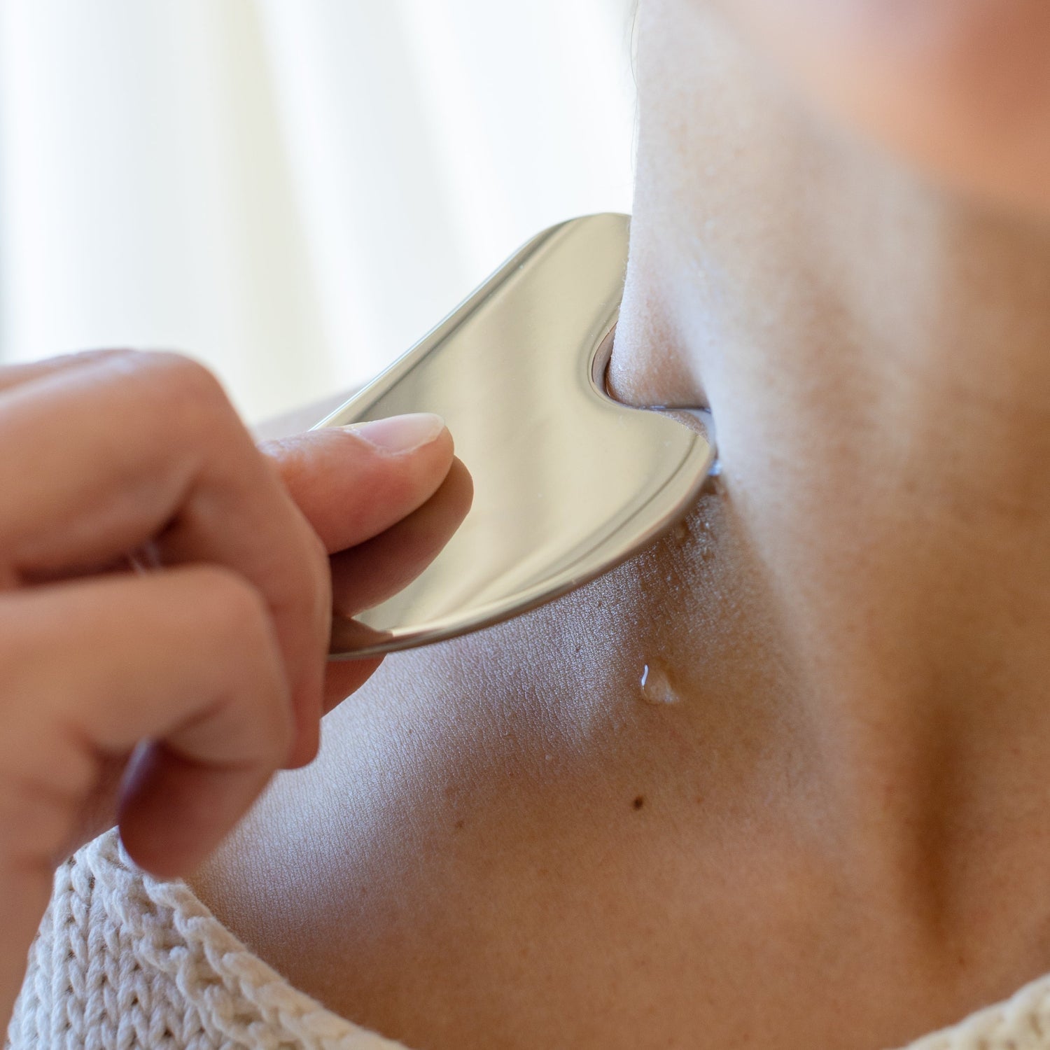 Stainless Steel Gua Sha Facial Tool