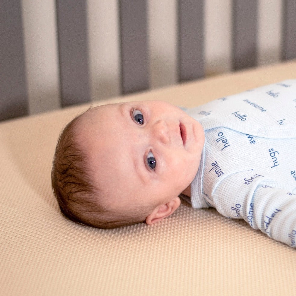 Breathable 2-Stage Organic Cotton Waterproof Crib Mattress