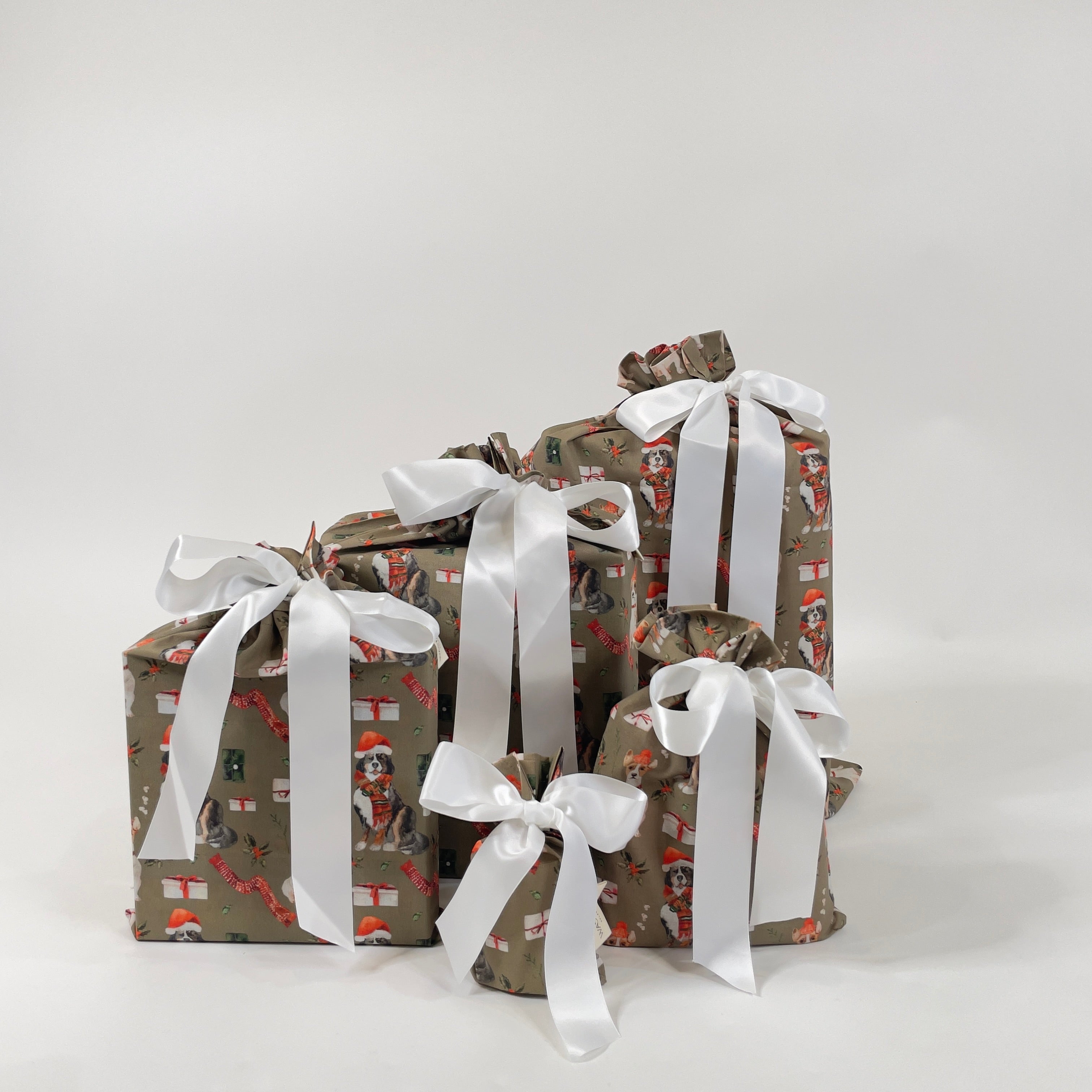 Pooches and Presents (Reusable Gift Bag Set)