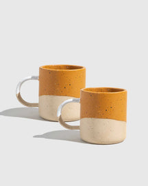 8 oz. Stoneware Mug Set