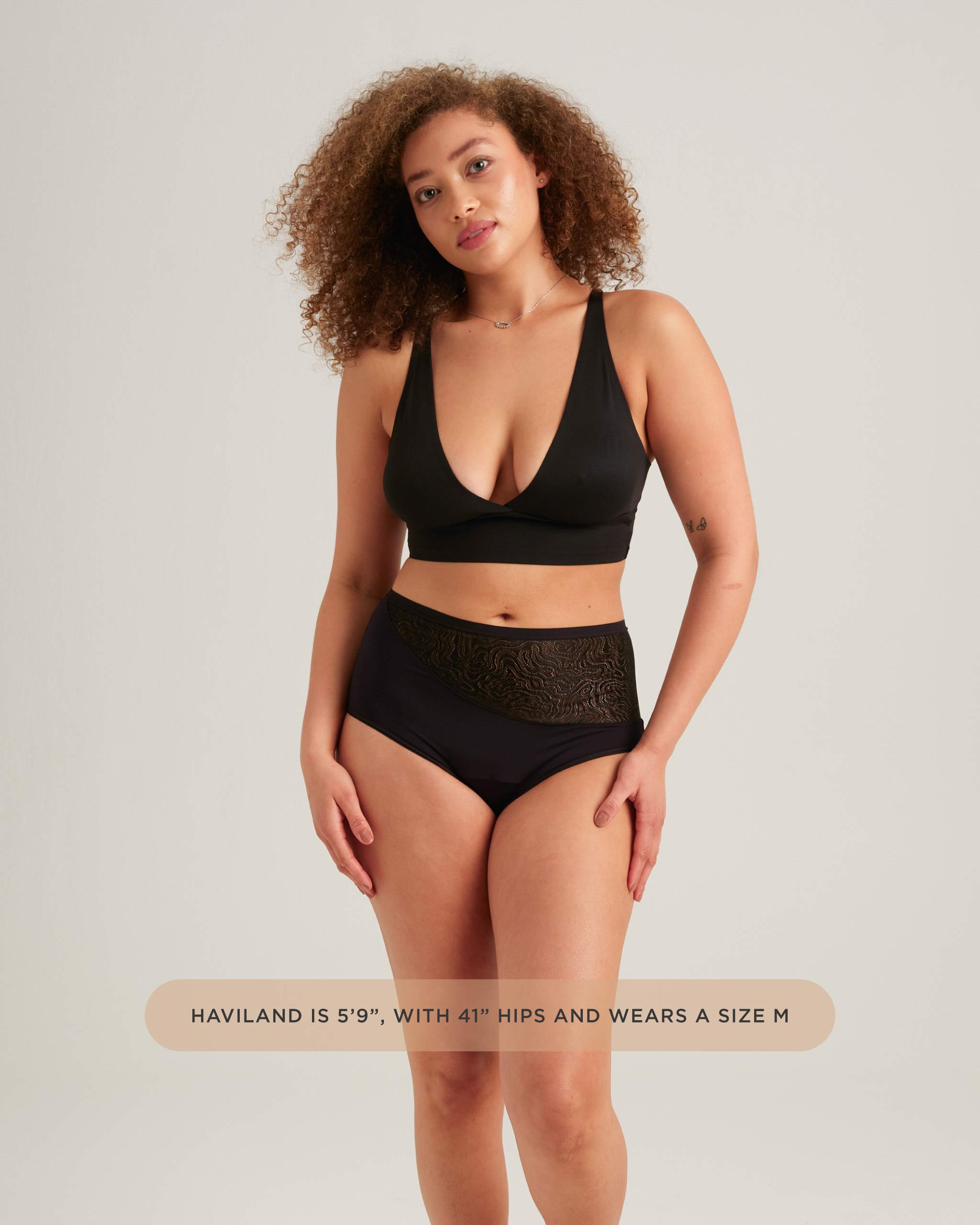 Leakproof Period Lace High Waist