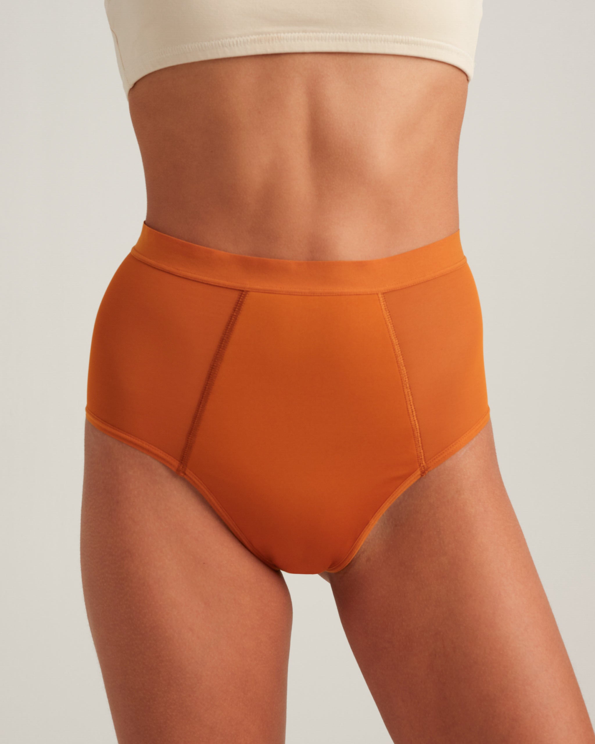 Leakproof Period French Cut High Waist Full Gusset