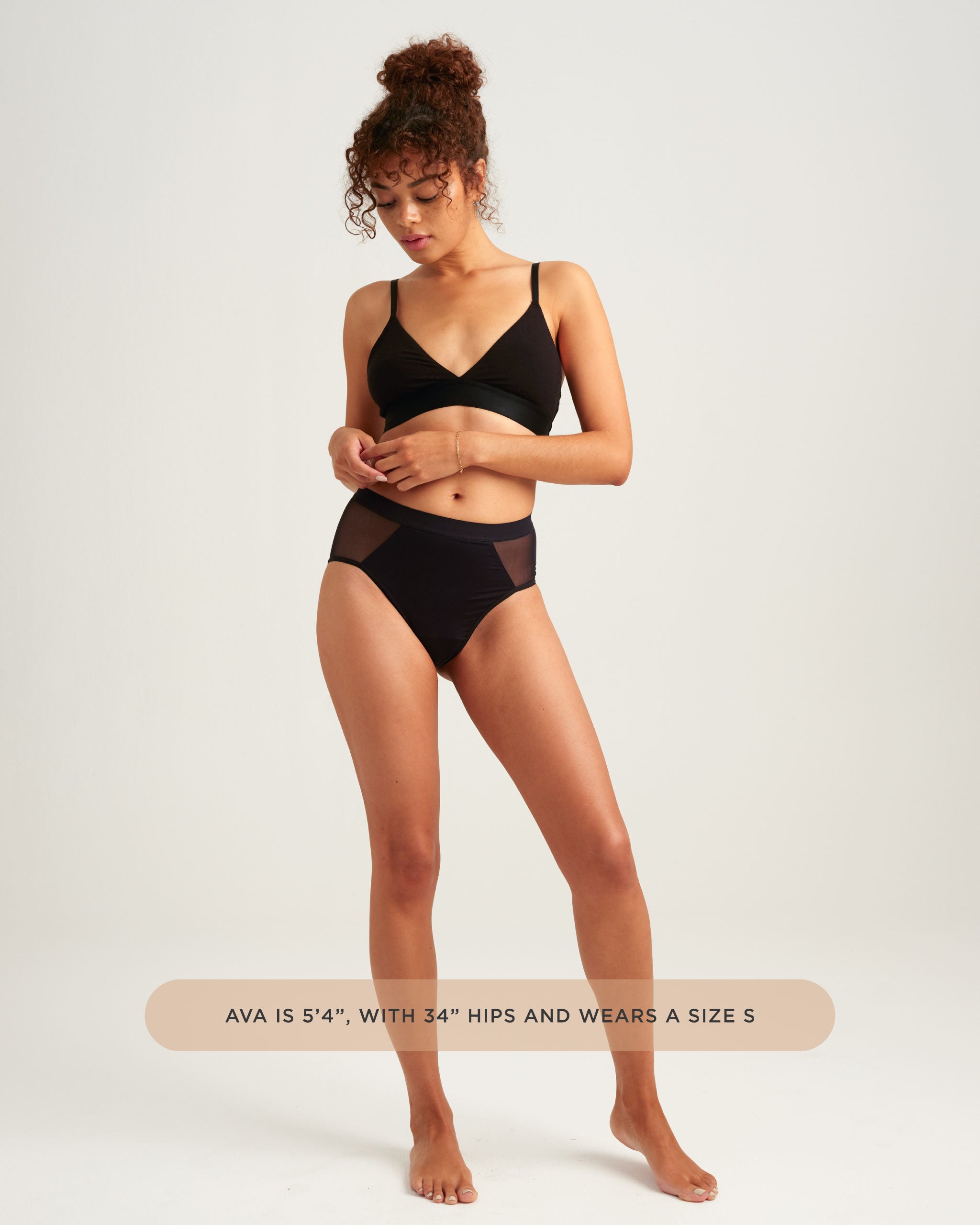 Leakproof Period French Cut High Waist