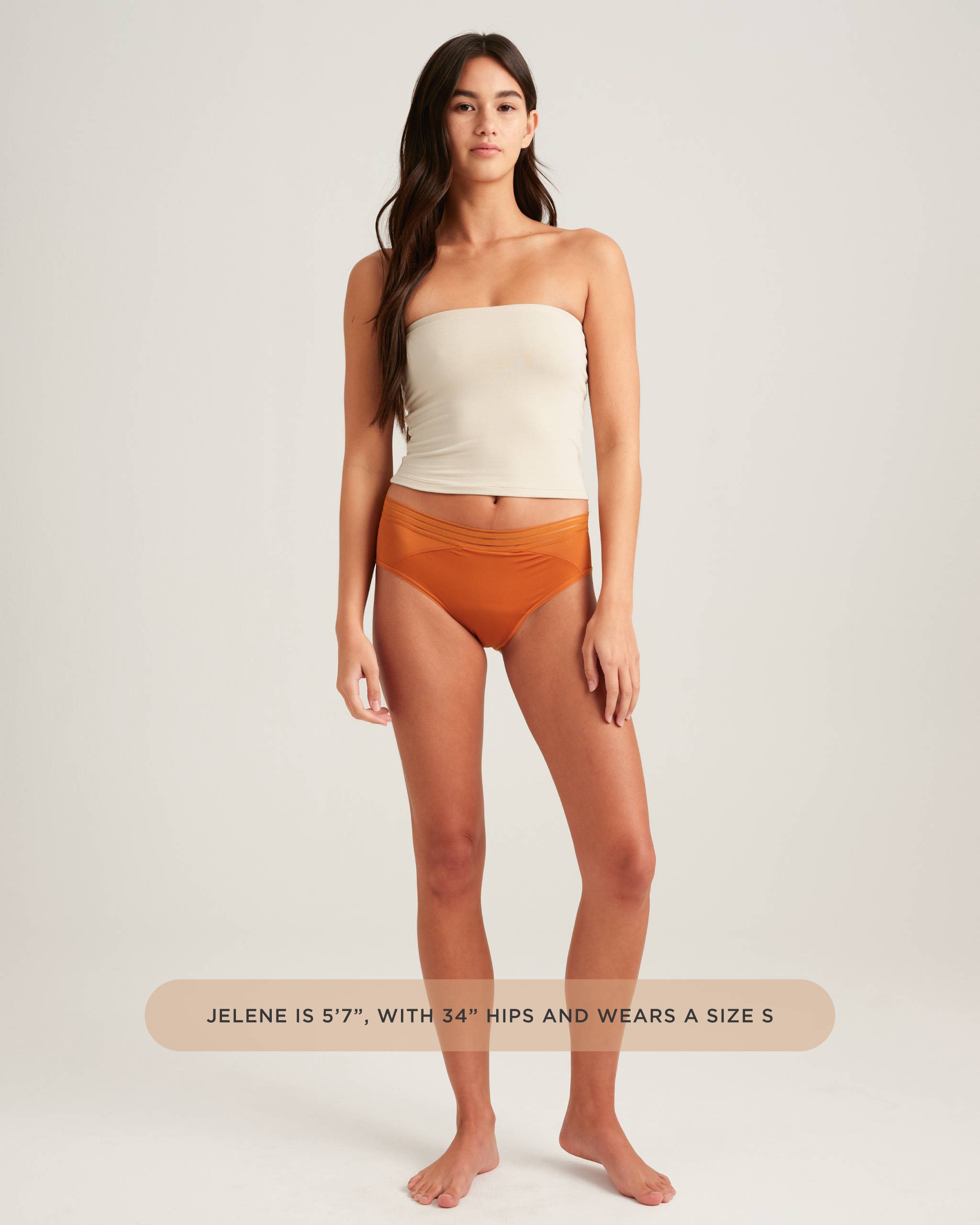 Leakproof Period Mesh Hipster