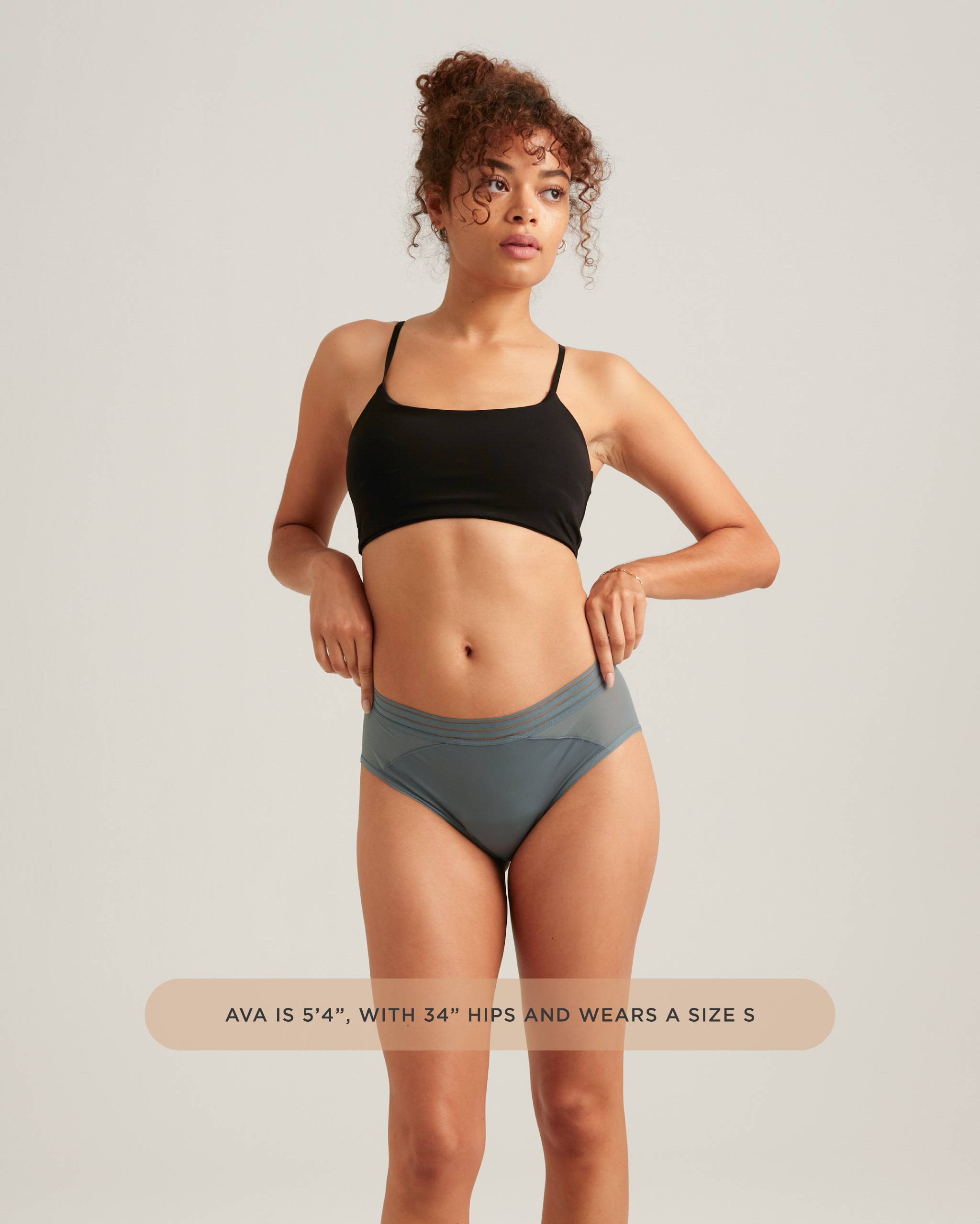 Leakproof Period Mesh Hipster