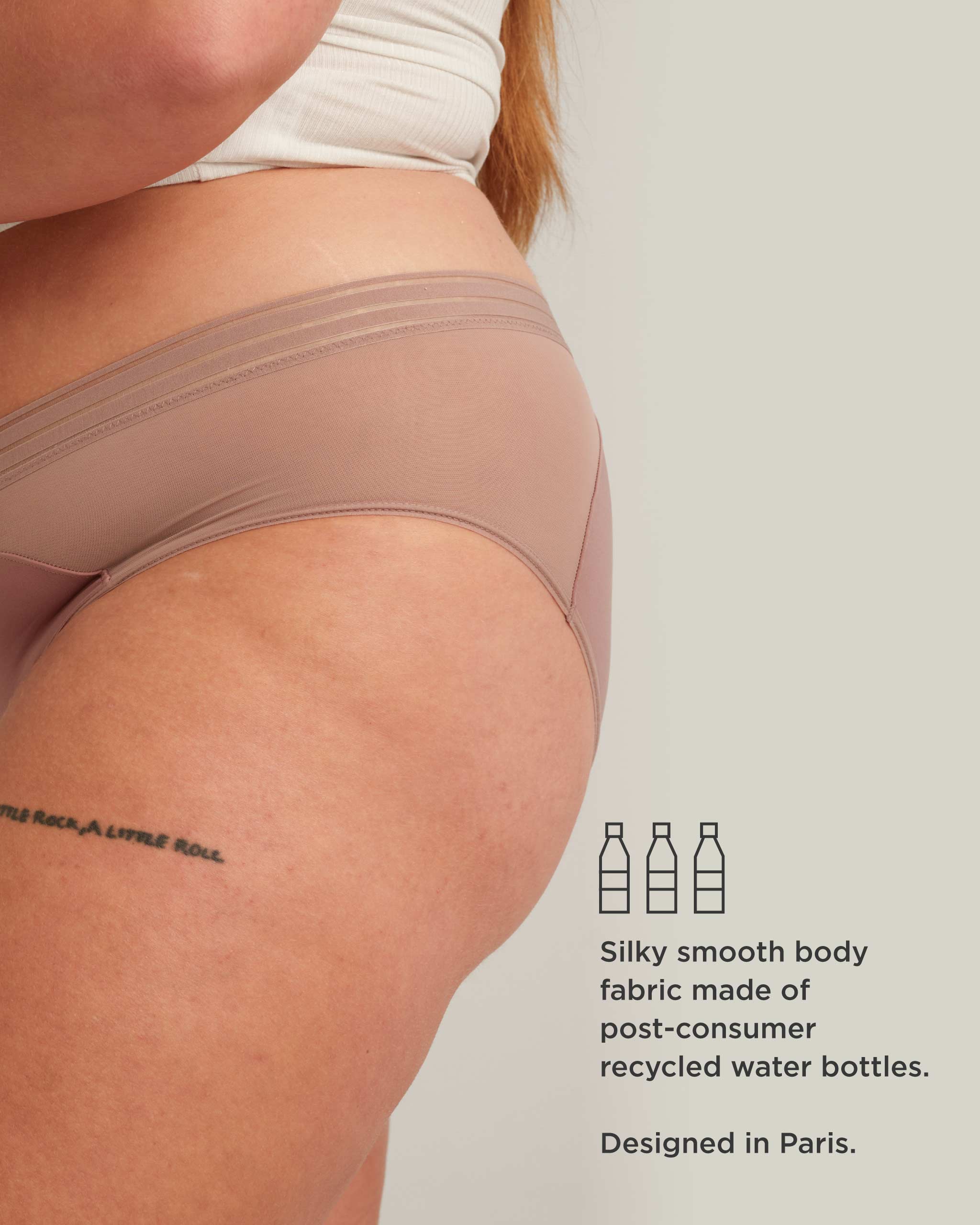 Leakproof Period Mesh Hipster