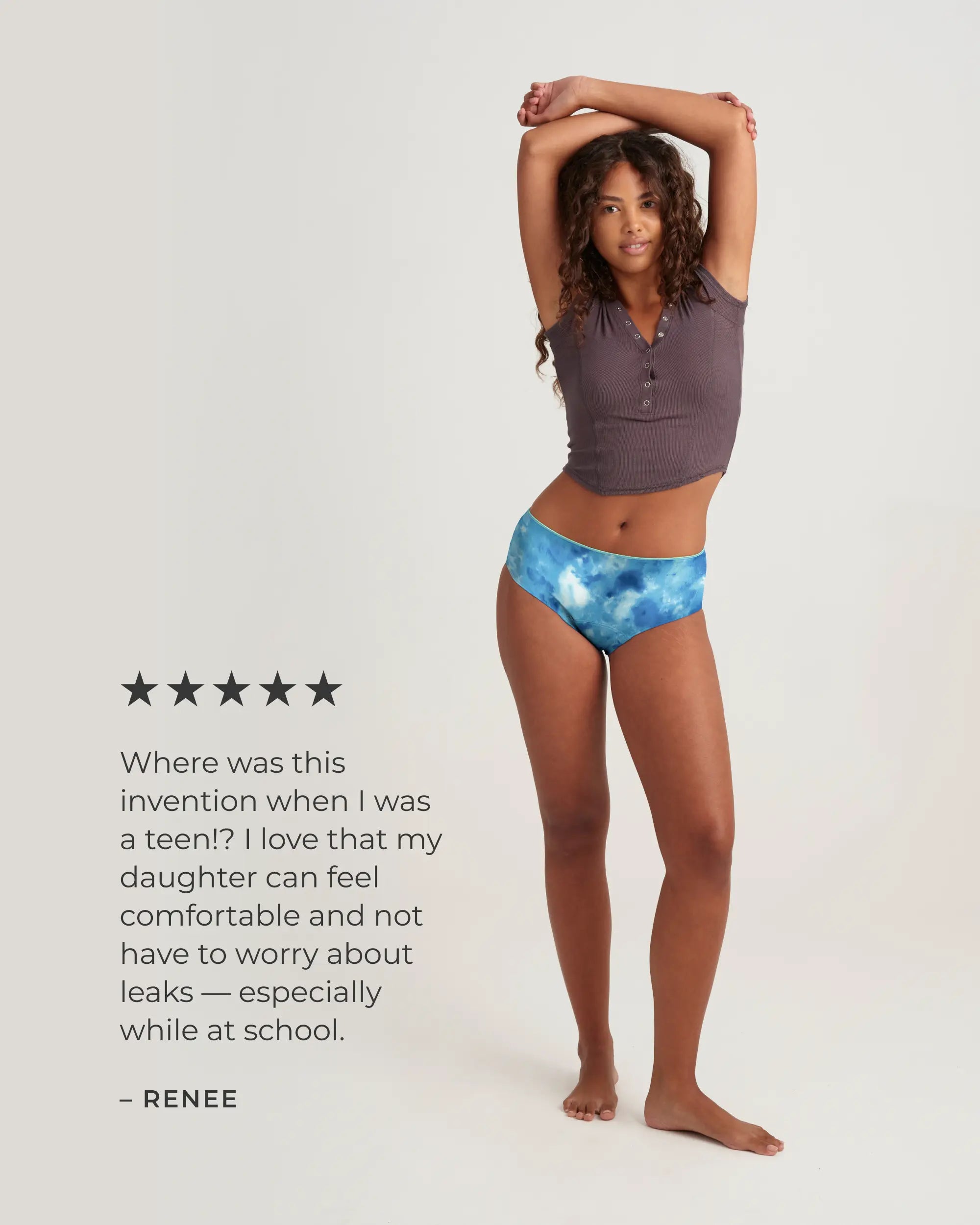 Leakproof Period Teen Brief