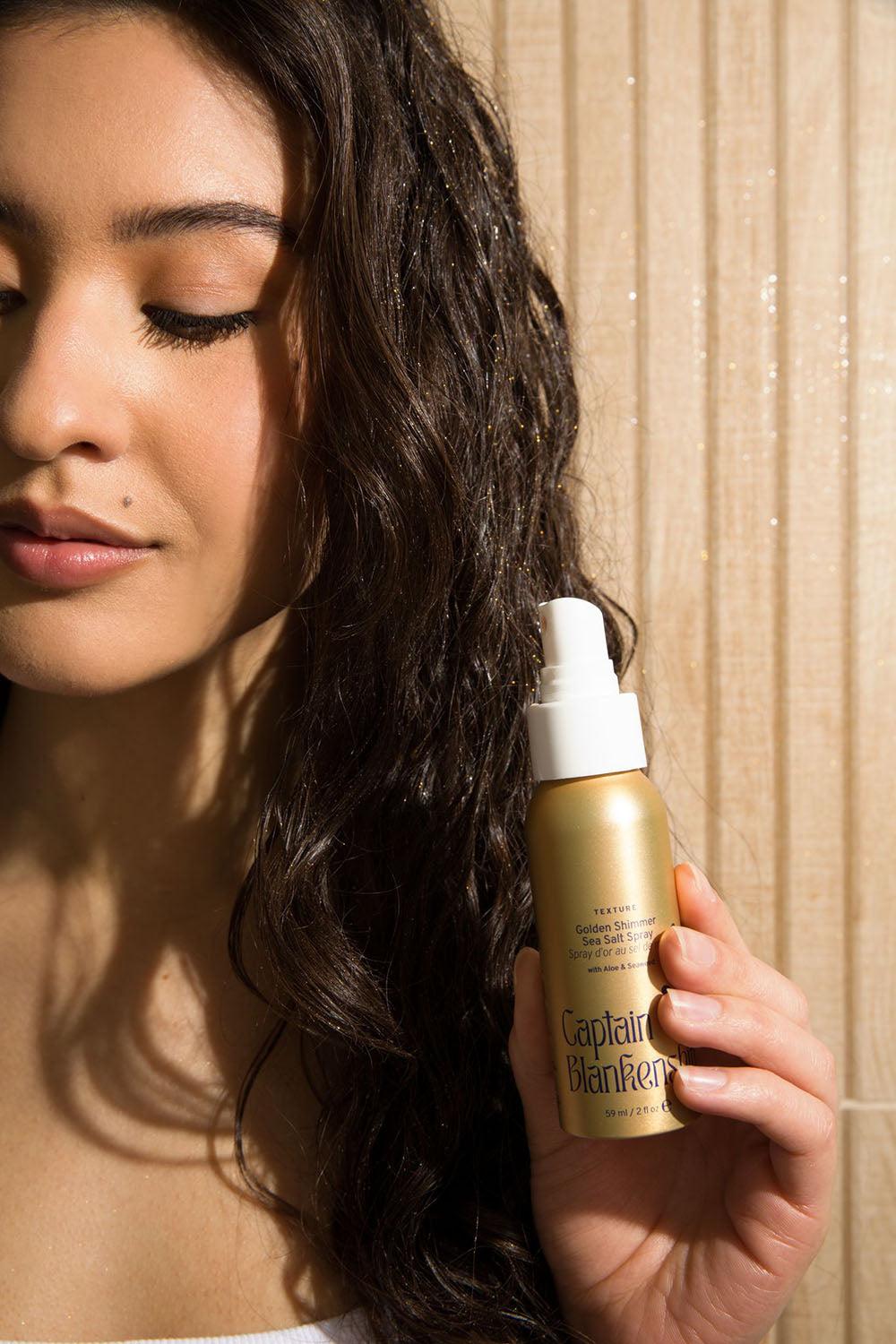 Golden Shimmer Sea Salt Spray