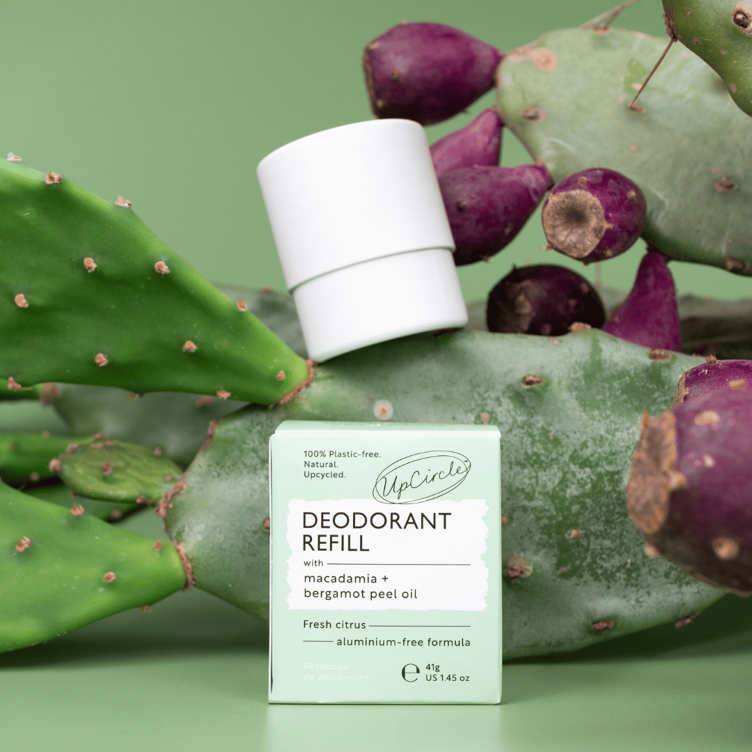 Refillable Natural Deodorant with Macadamia + Bergamot