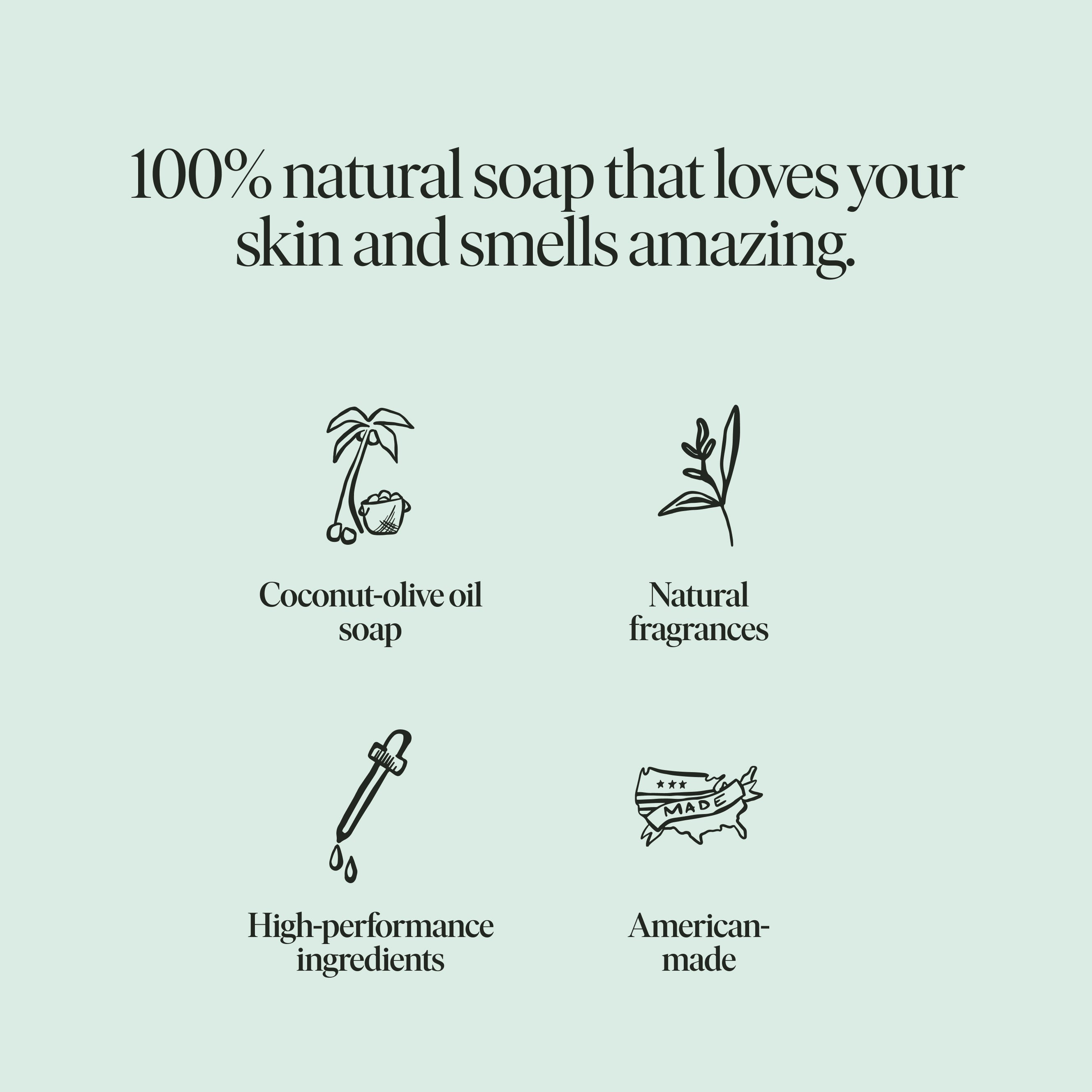 Rejuvenating Soap — Pine, Rosemary, Bergamot