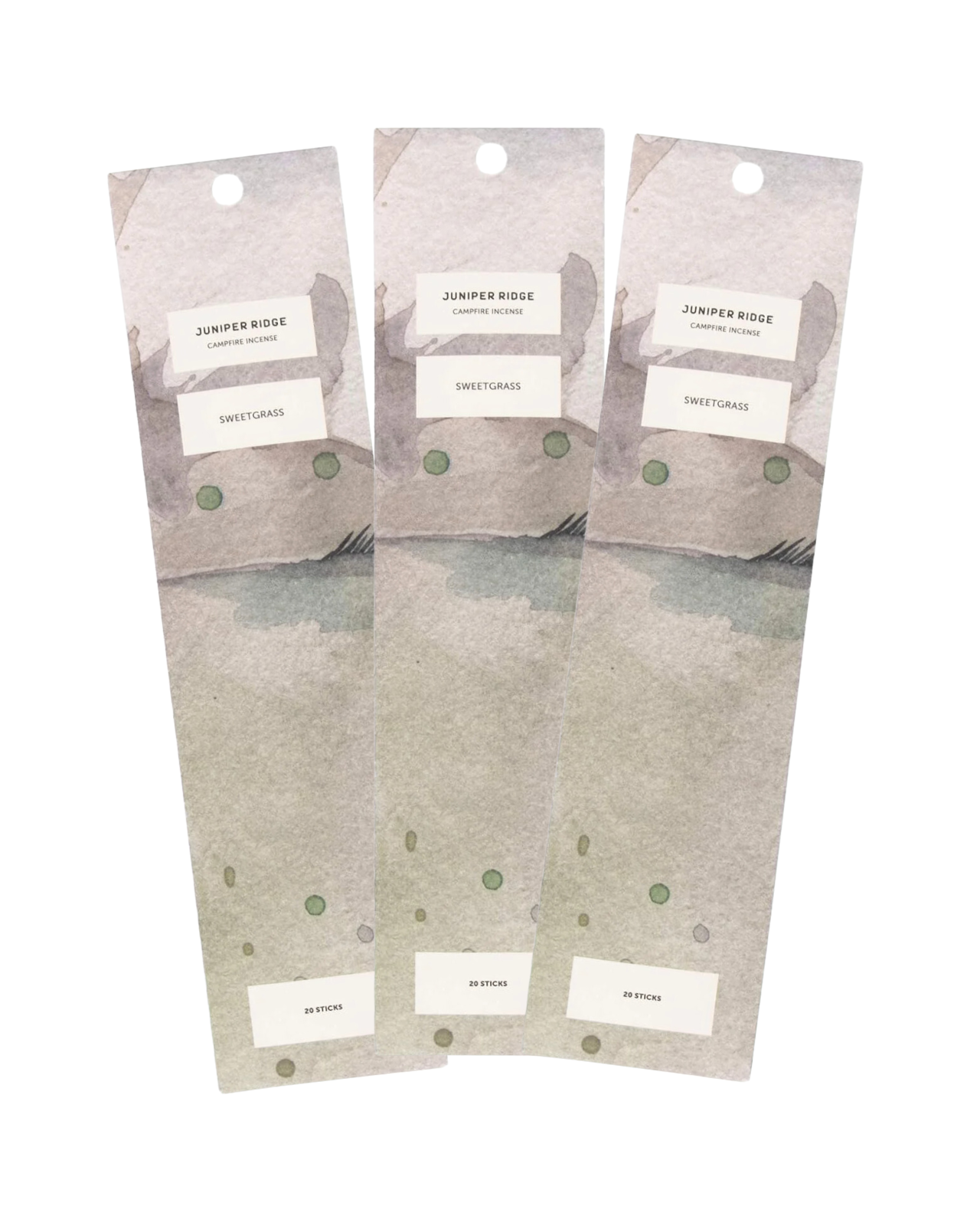 Sweetgrass Campfire Incense (20 Sticks) 3-Pack