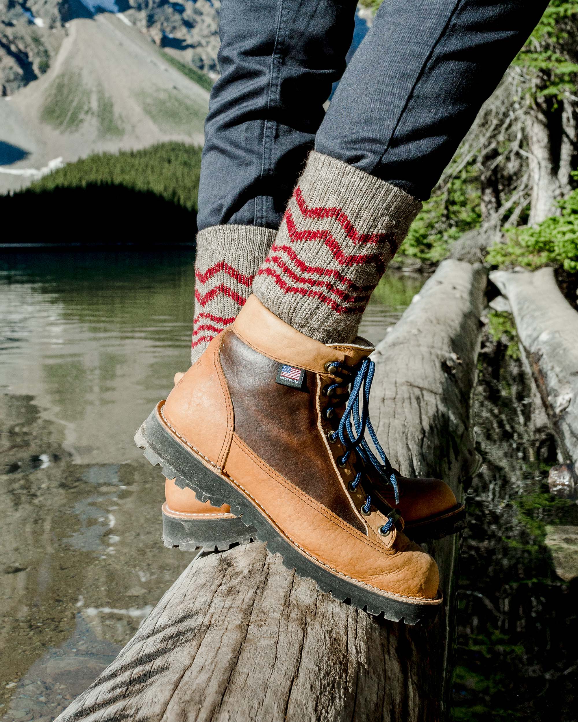 The Ultimate Bison Wool Sock