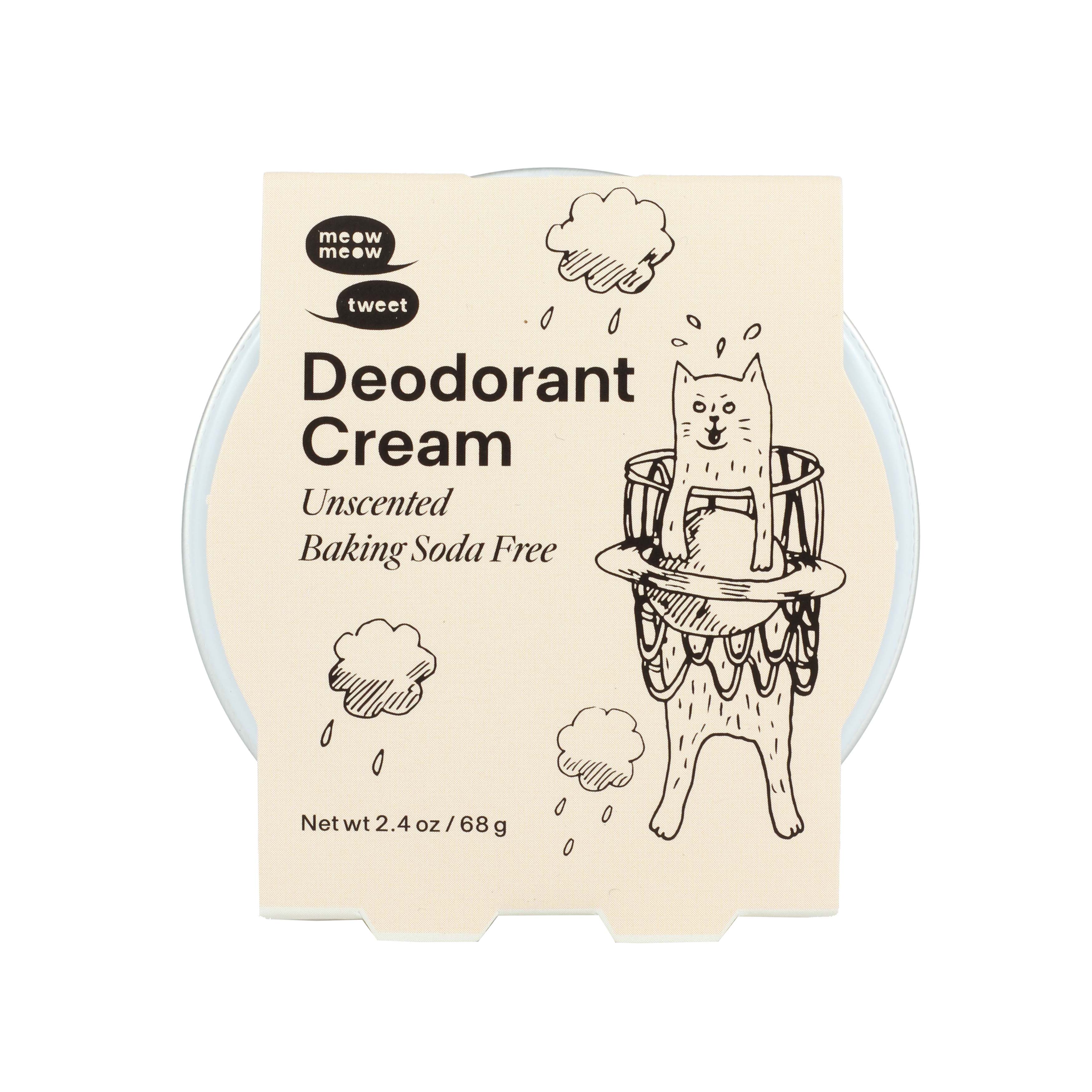 Baking Soda Free Zero Waste Deodorant Cream