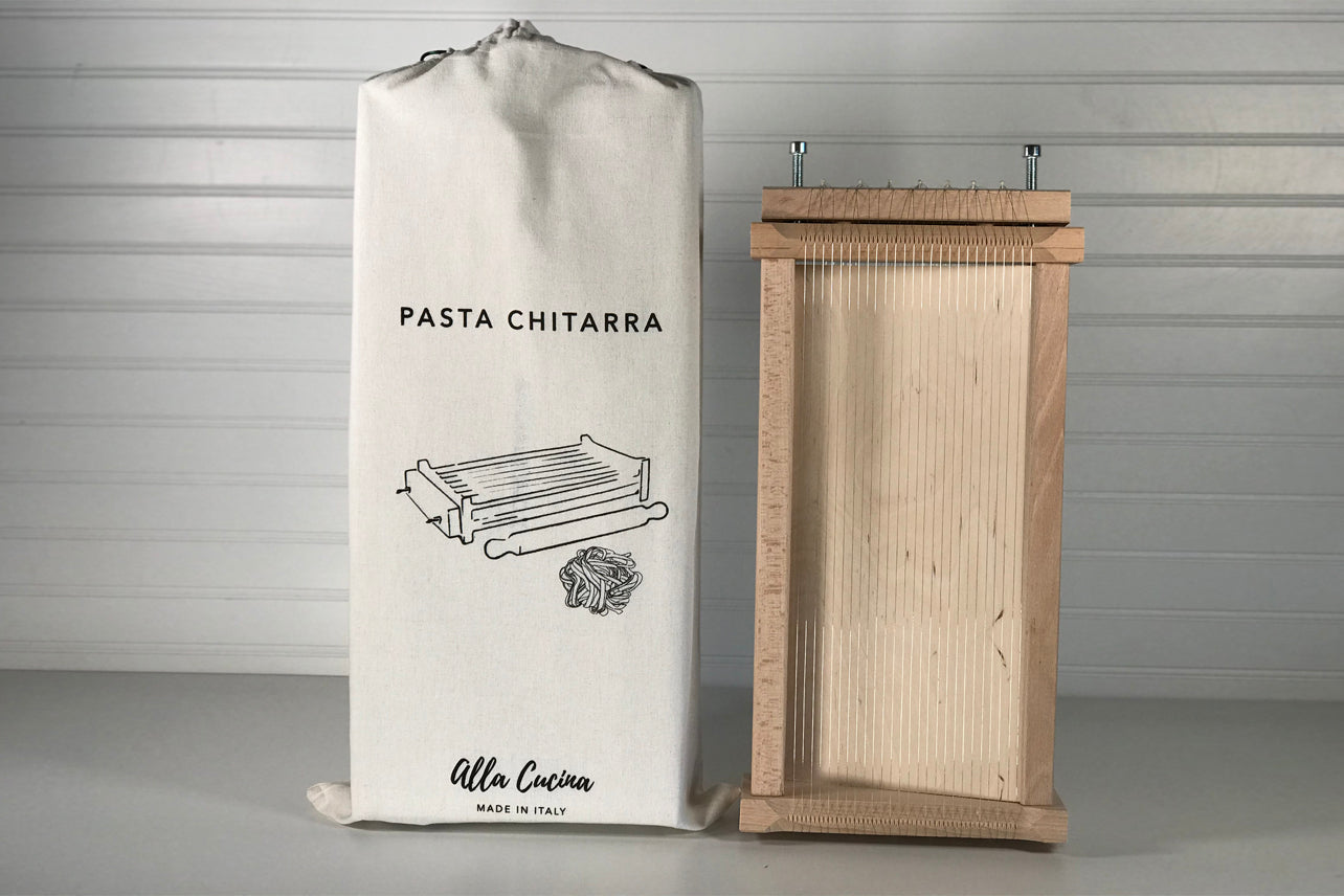 Italian Pasta Chitarra with Rolling Pin - Small