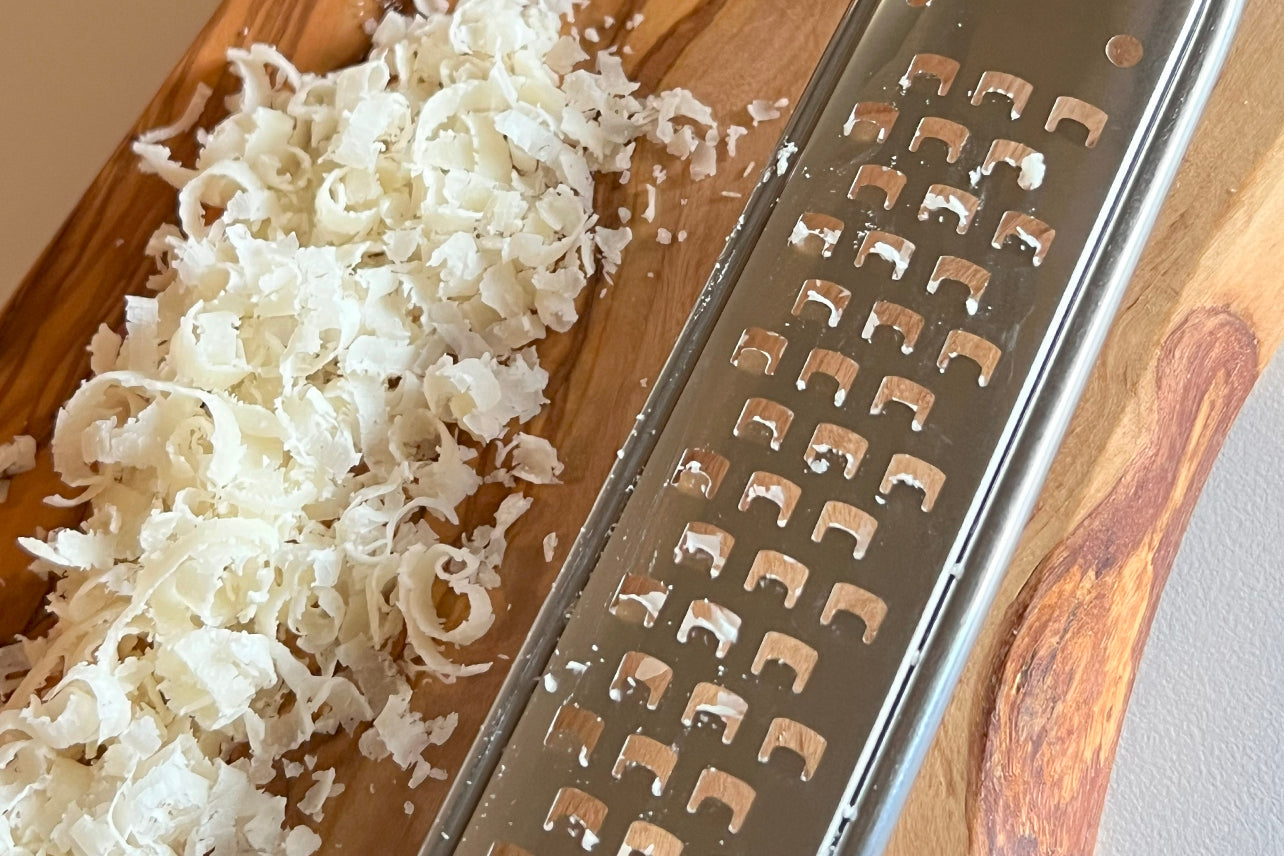 Italian Olivewood Mandolin Paddle Grater