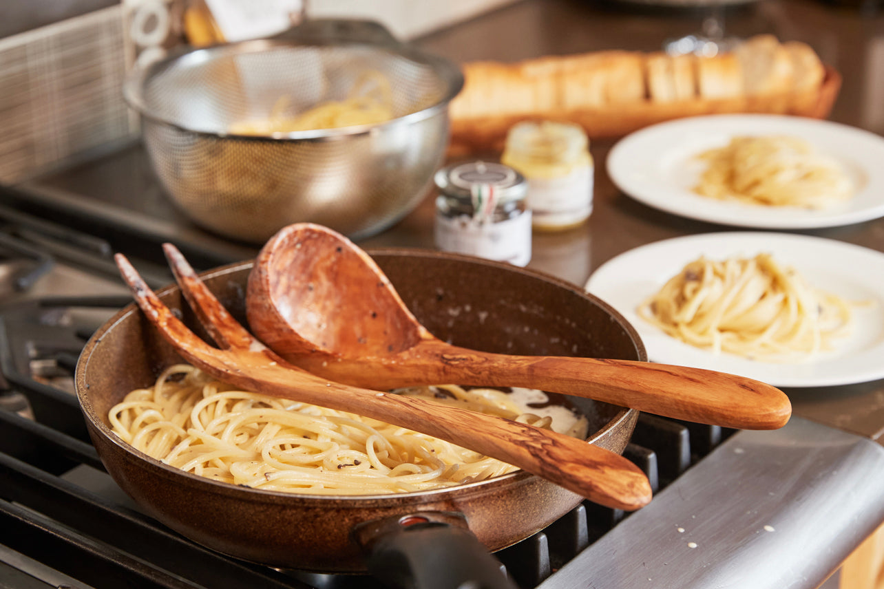 Italian Olivewood Serving Ladle