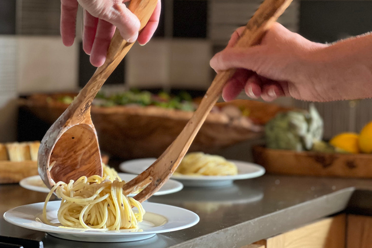 Italian Olivewood Serving Ladle