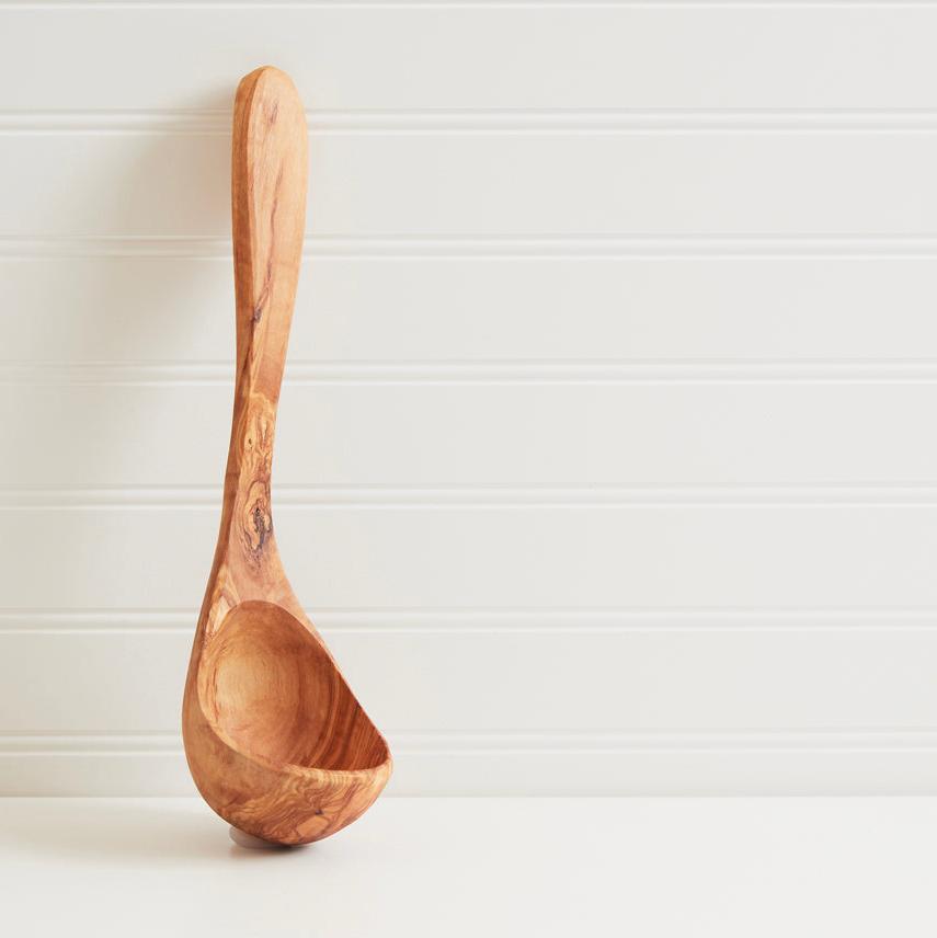 Italian Olivewood Serving Ladle