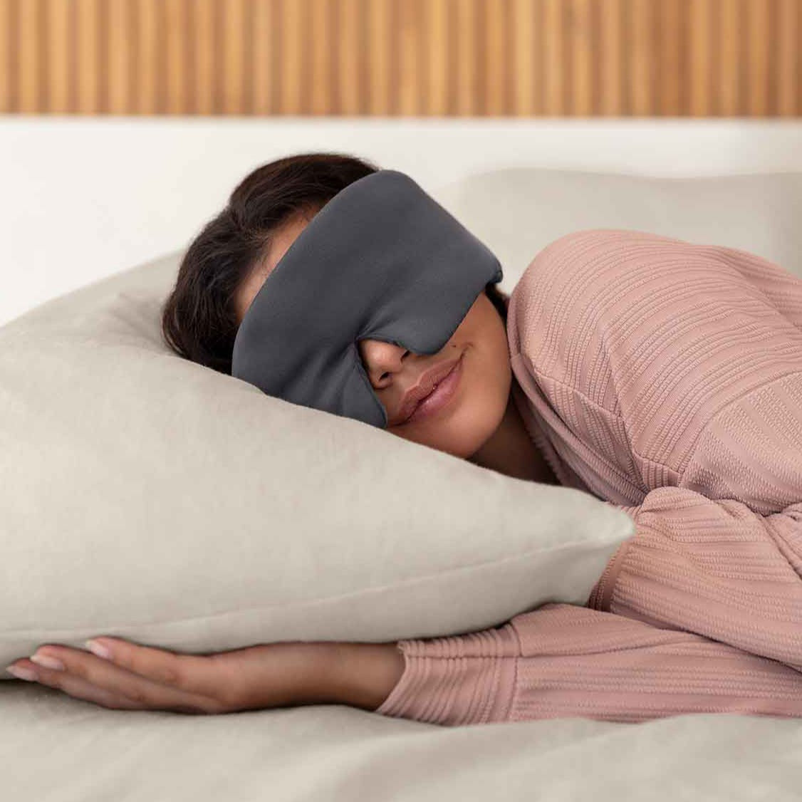 Weighted Silk Sleep Stone Mask