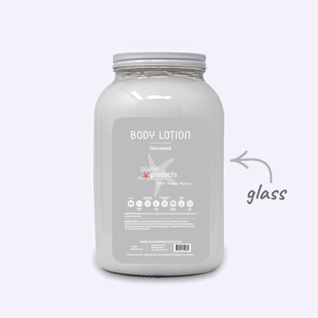 Refillable Body Lotion