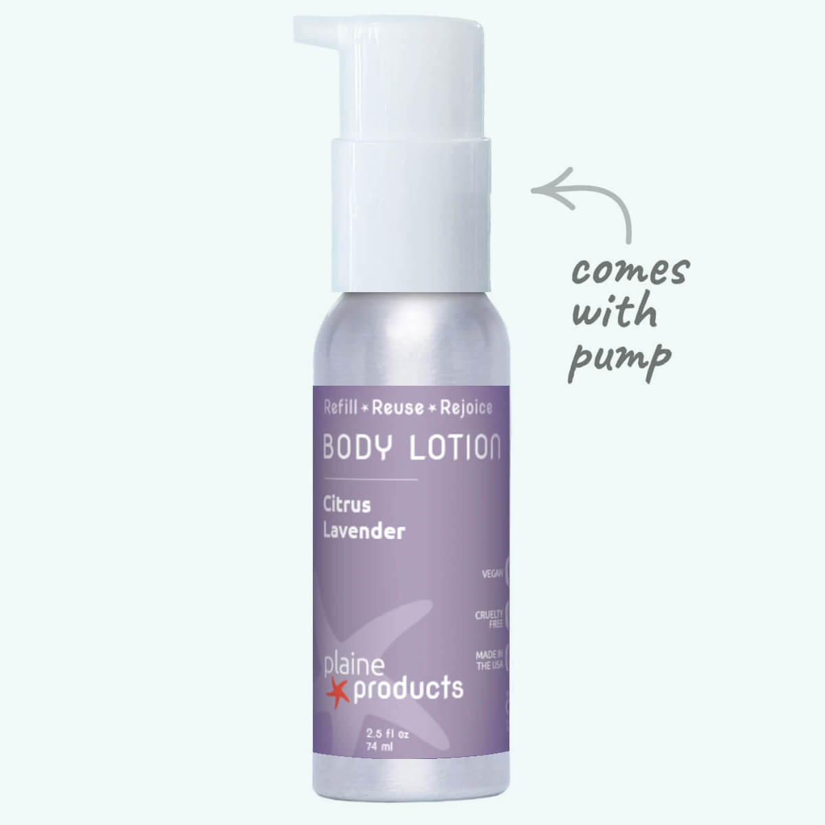 Refillable Body Lotion