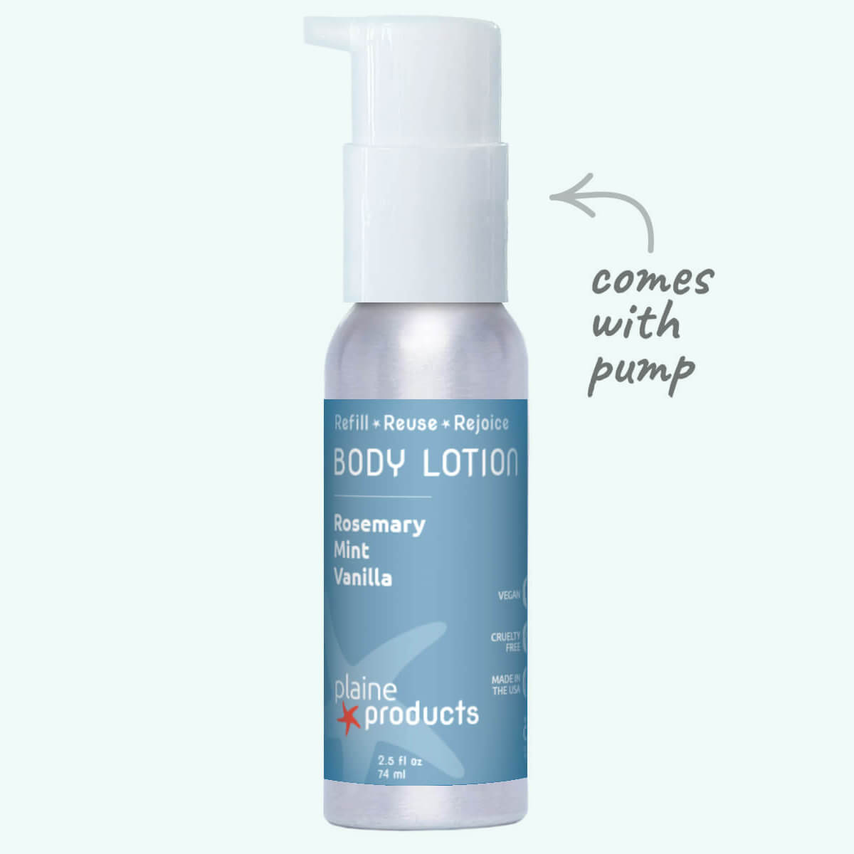 Refillable Body Lotion