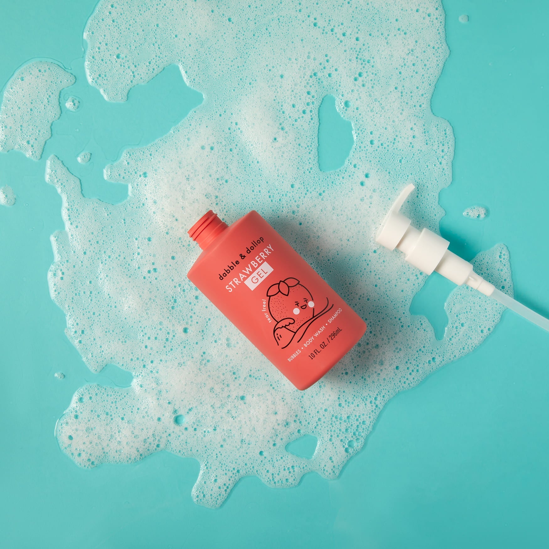 Strawberry Bubble Bath, Body Wash & Shampoo