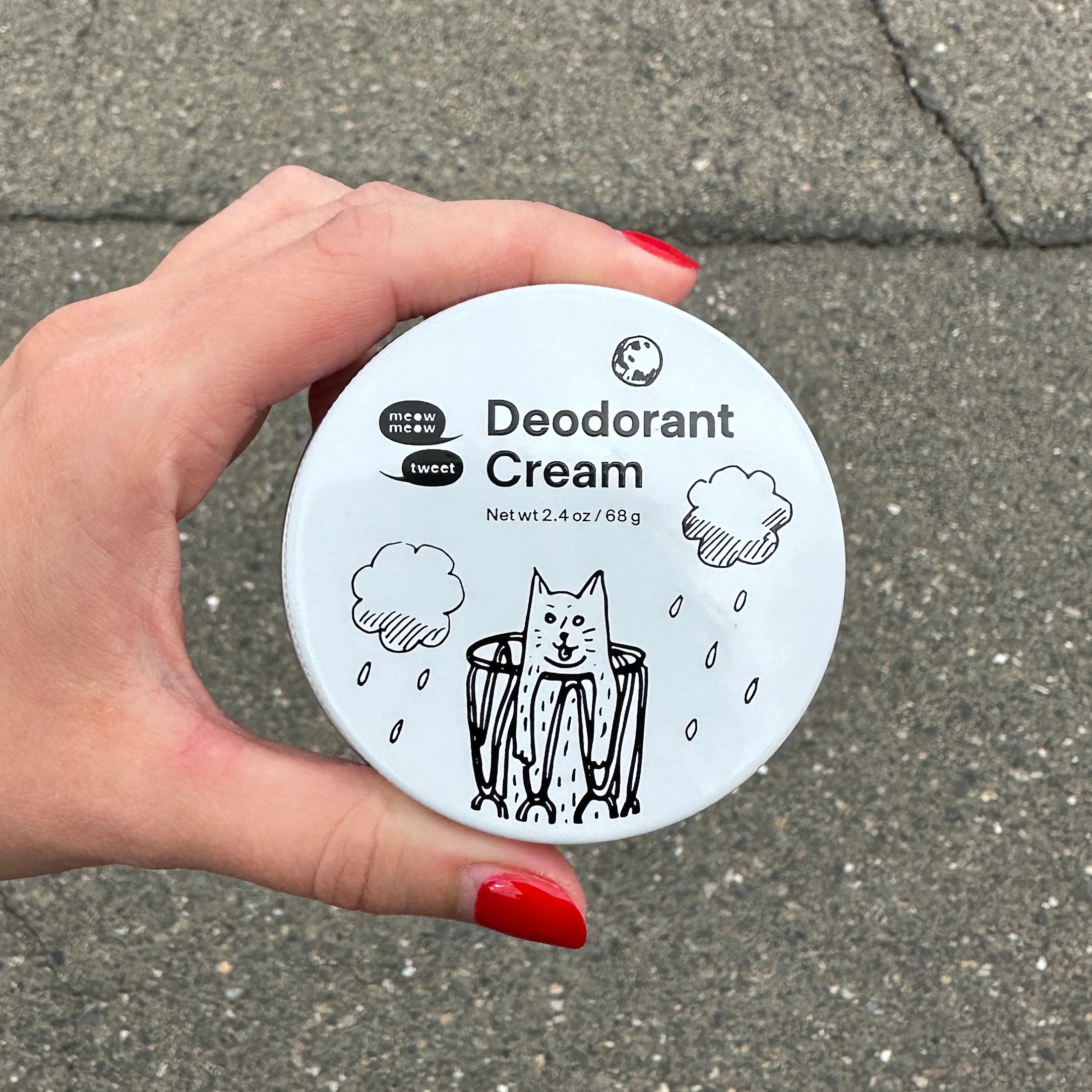 Baking Soda Free Zero Waste Deodorant Cream