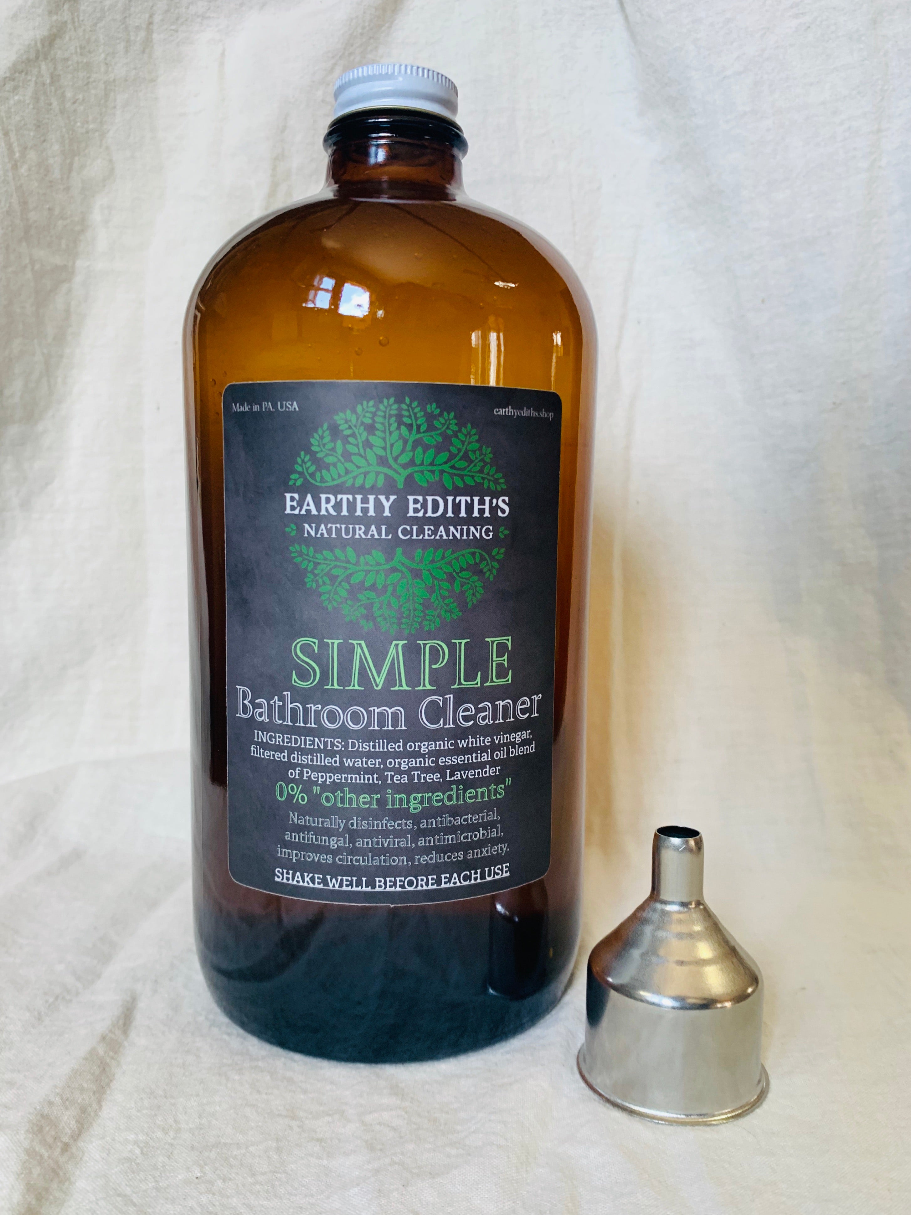 Natural Bathroom Cleaner