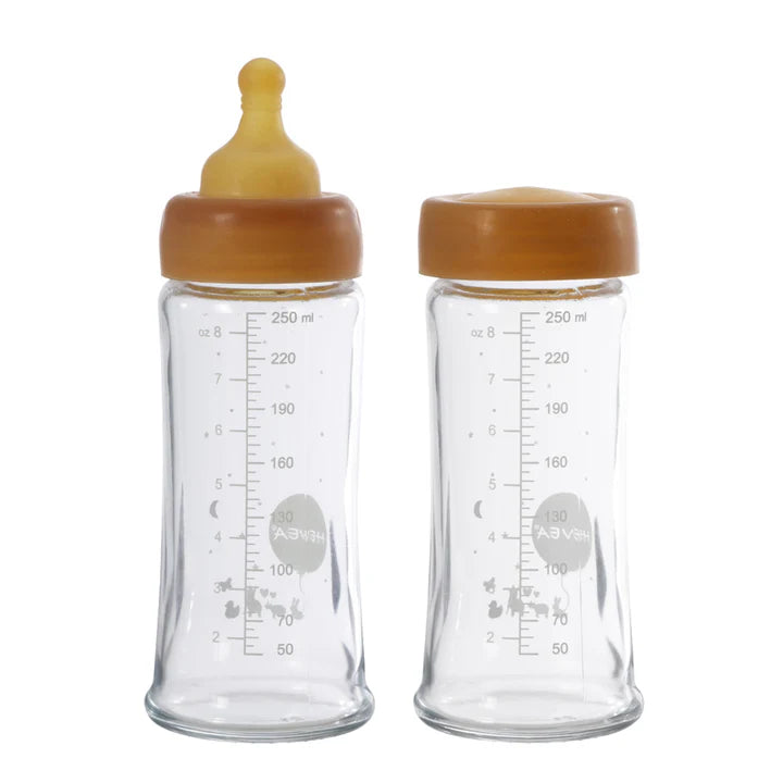 Plastic Free Glass Baby Bottle 2-Pack