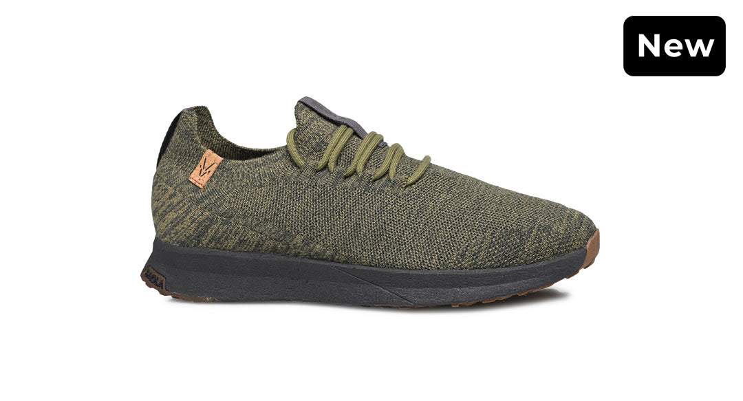 Tsavo M 2.0 Wool Burnt Olive - Obsidian