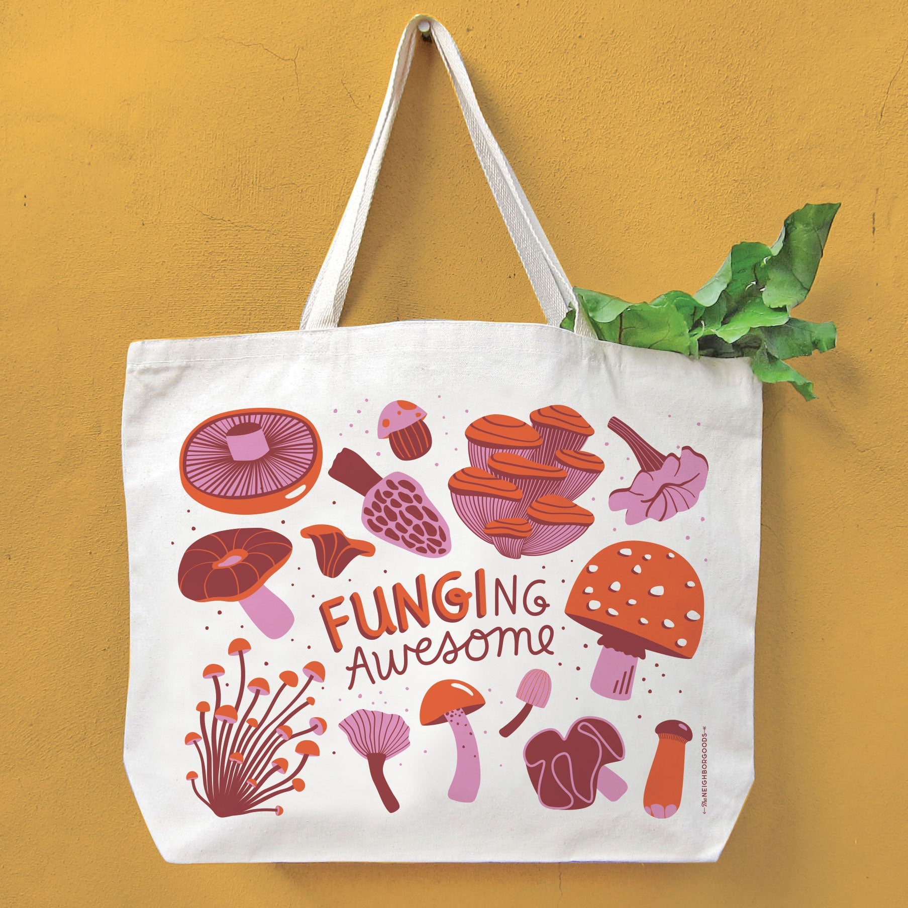 Mushroom Tote Bag