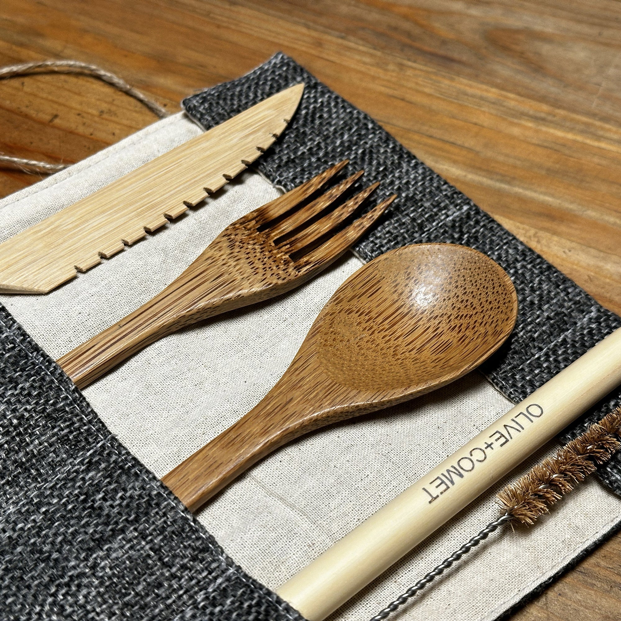 Sarita Bamboo Flatware Set