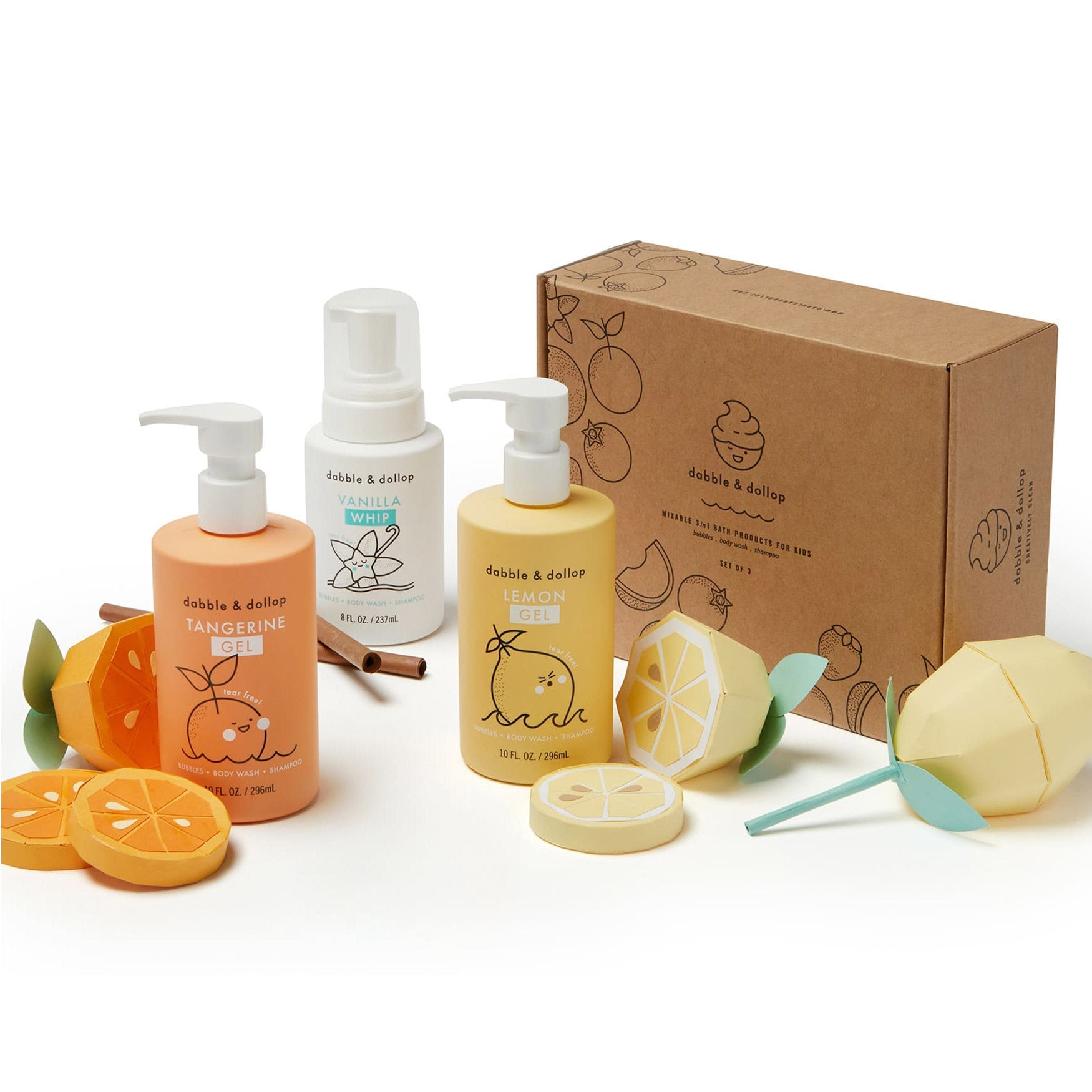 Dabble & Dollop Citrus Kiss Bath Bundle